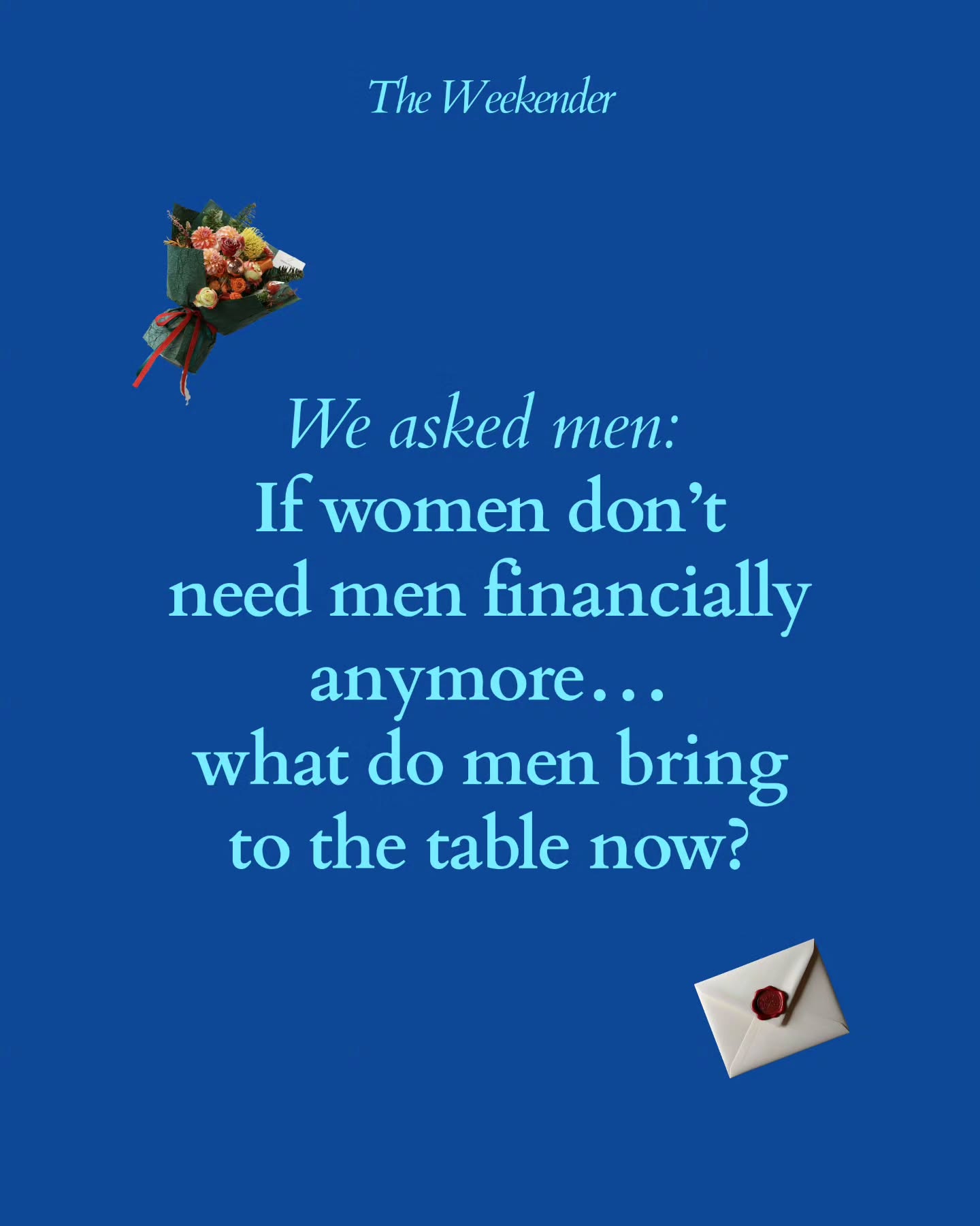 The Jakarta Post Travel Facebook ad: We asked men: If women don’t need men…
