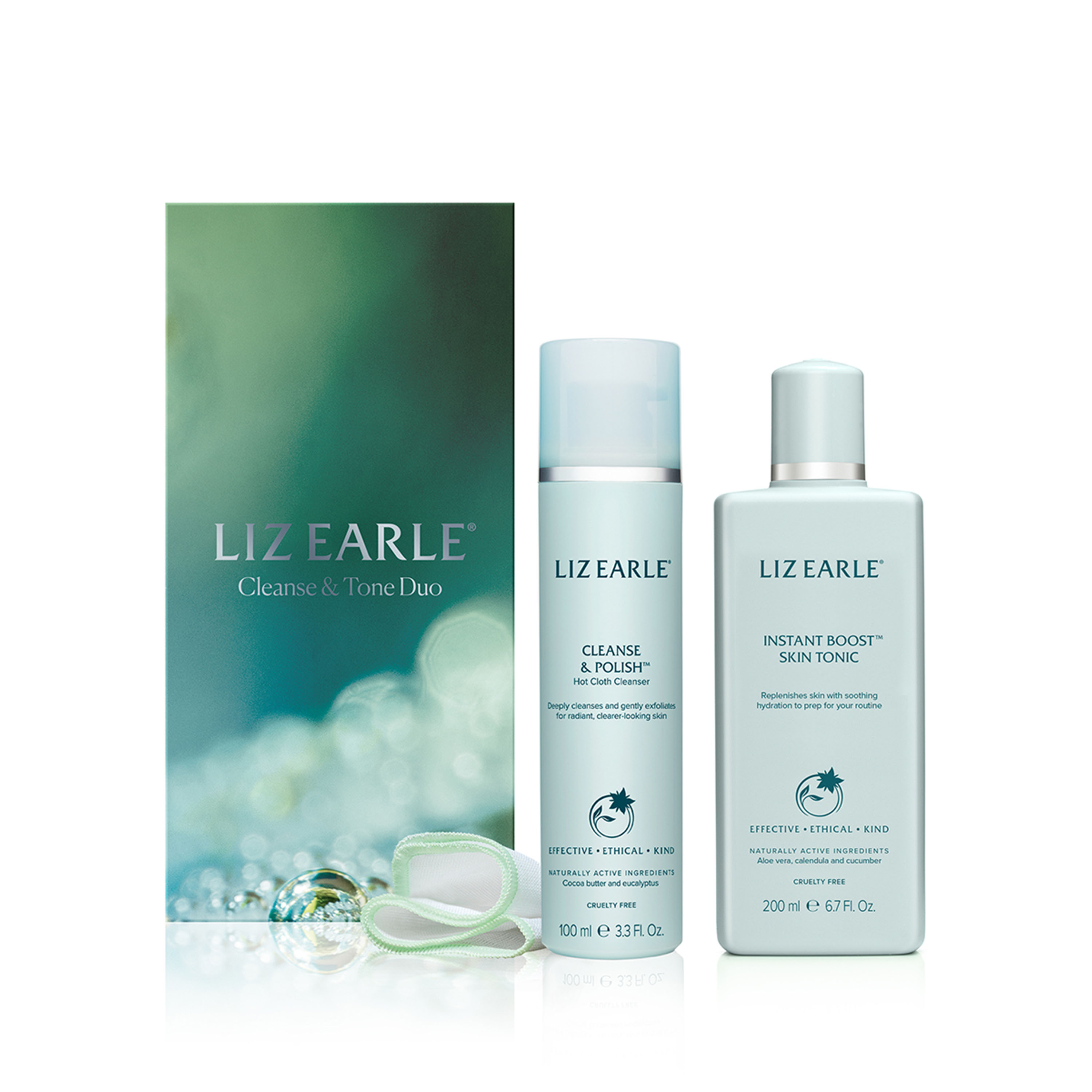 Liz Earle Beauty Co. Facebook ad: 15% Off Your First Order