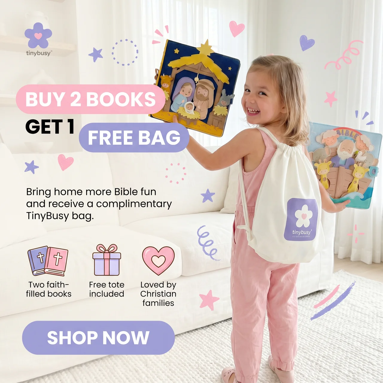 TinyBusy Facebook ad