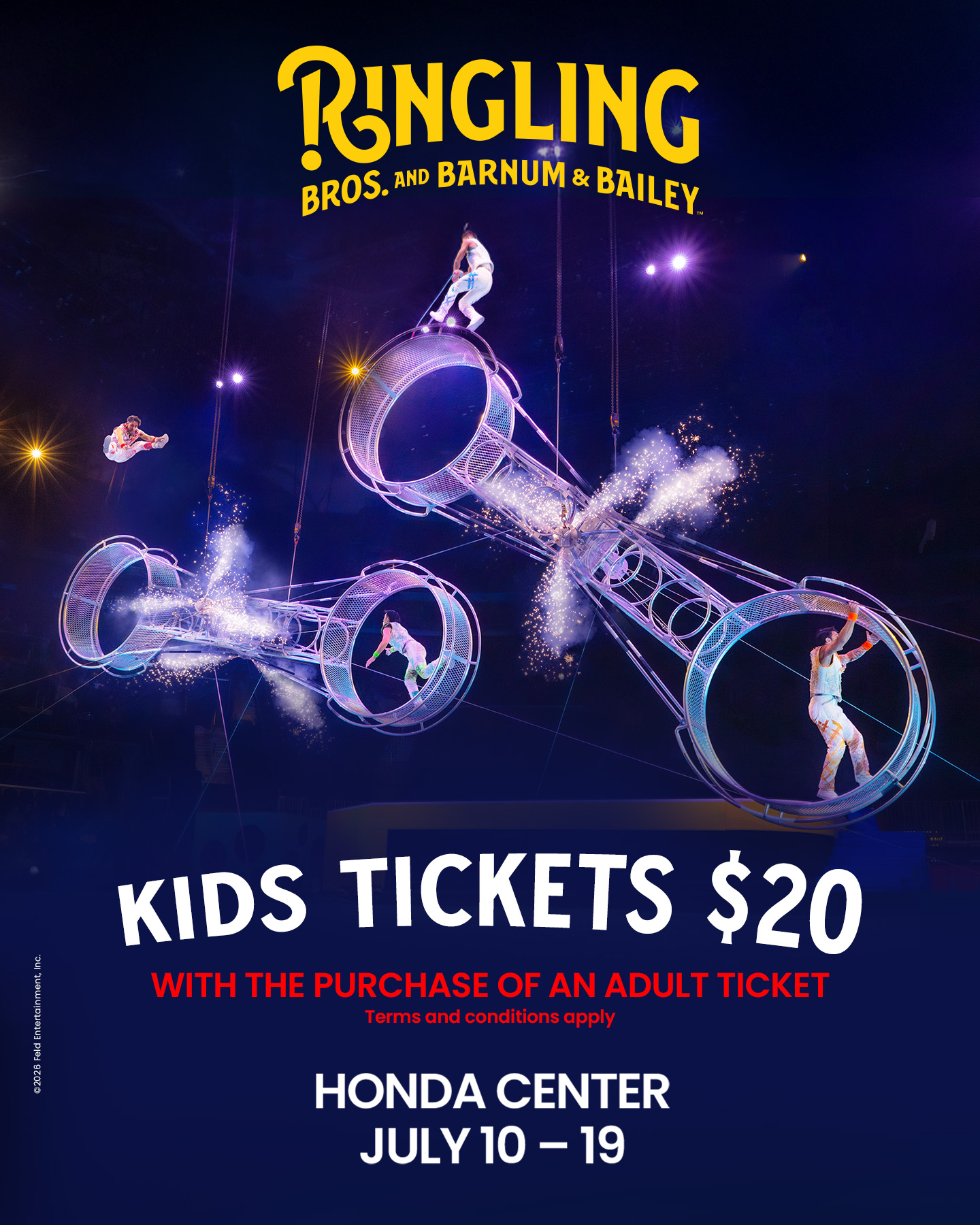 Ringling Bros. and Barnum & Bailey Facebook ad from Jun 1, 2026
