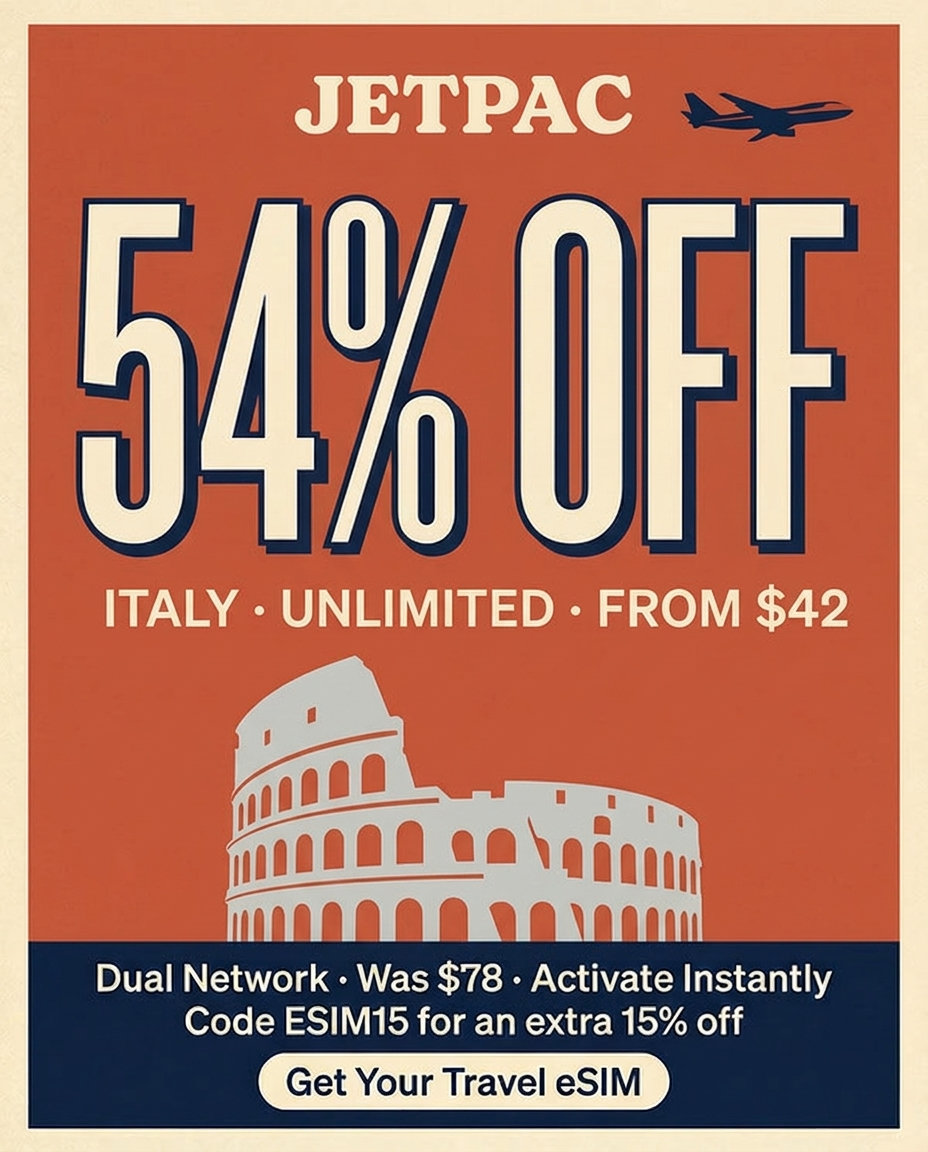 Jetpac Facebook ad