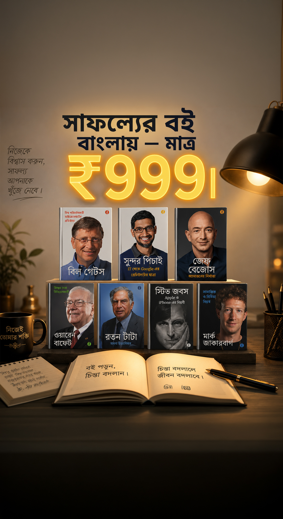 Top Business Books Facebook ad