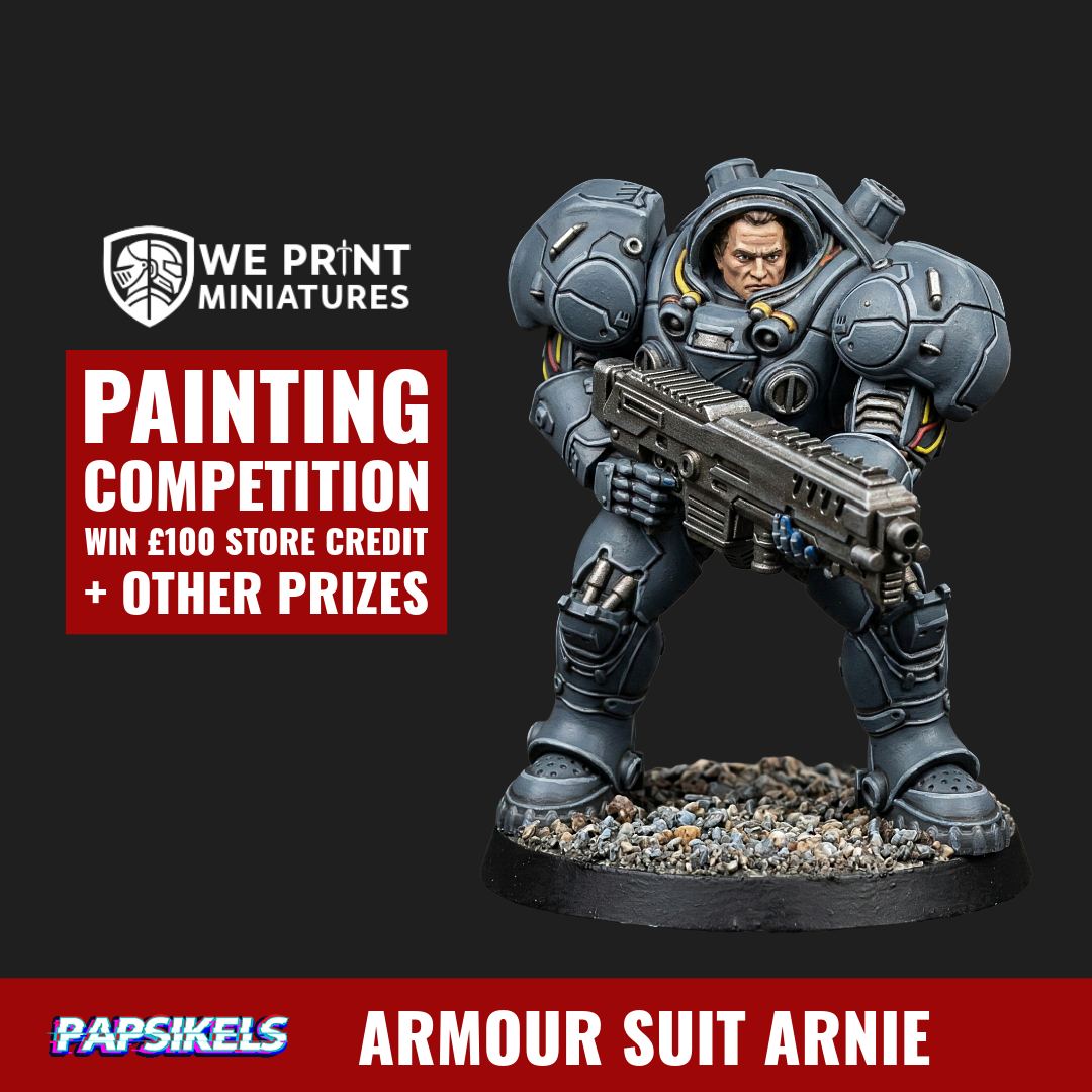 We Print Miniatures Facebook ad