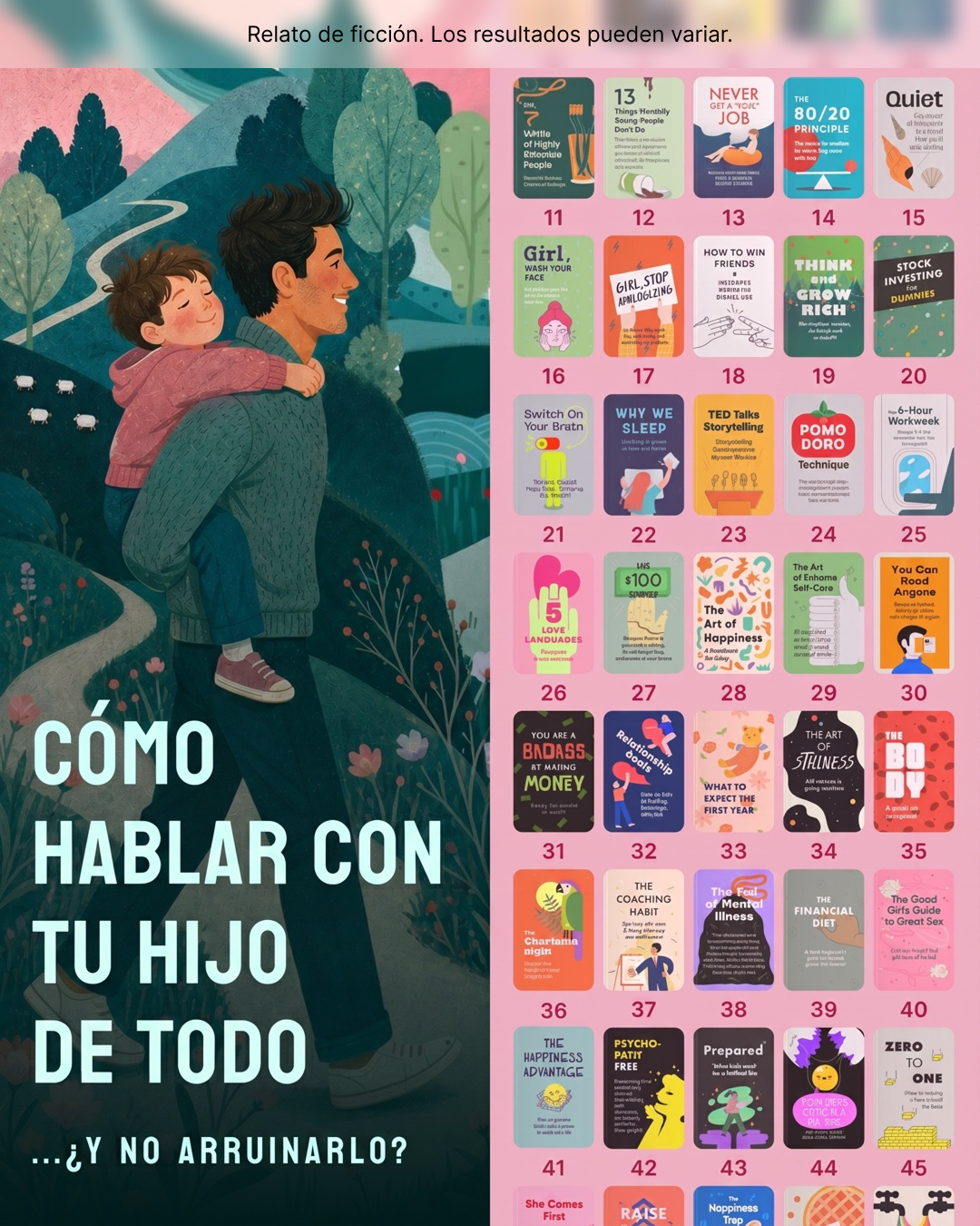 Headway: App de crecimiento diario Español Facebook ad: La crianza consciente se aprende