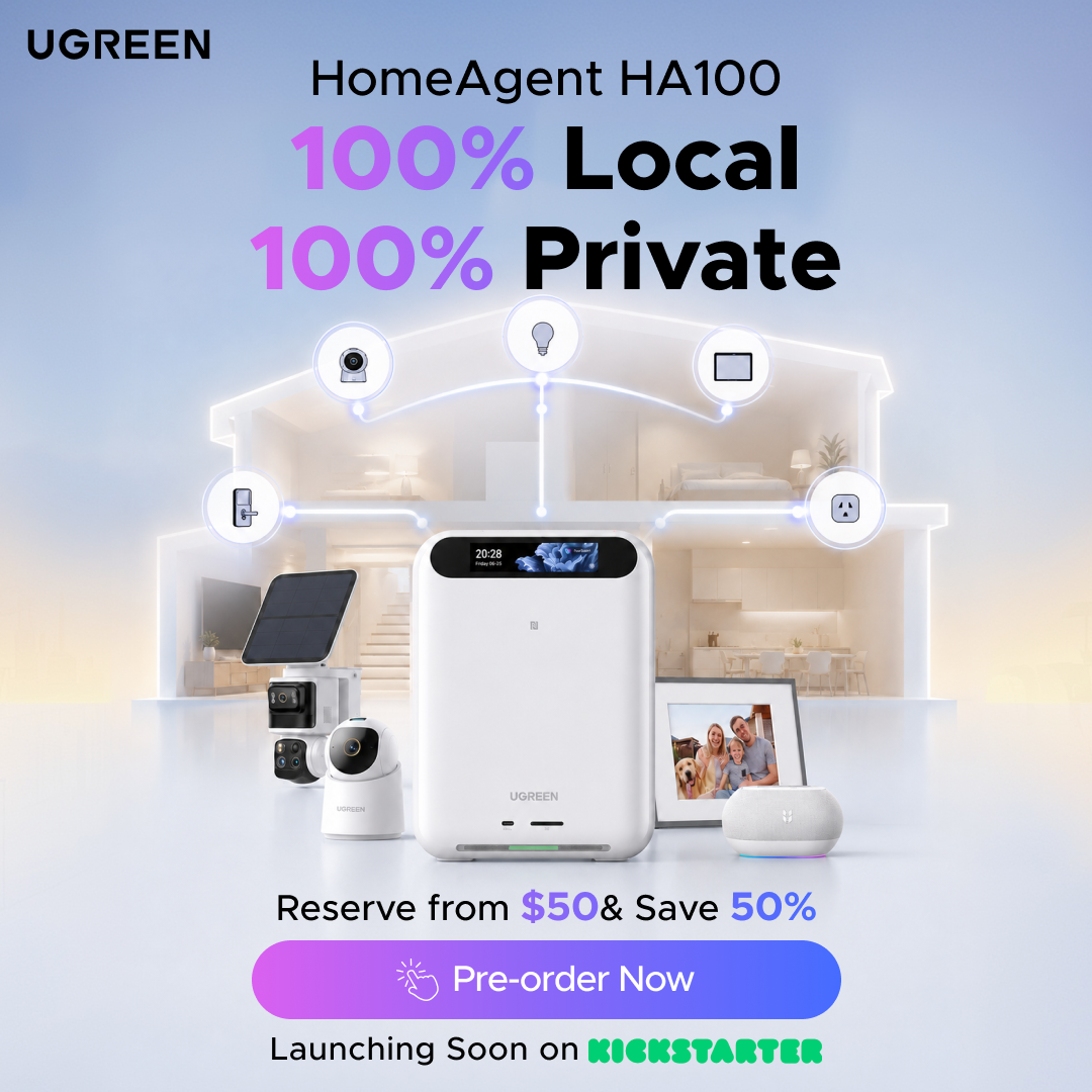 Ugreen_de Facebook ad: UGREEN HomeAgent: Keeps Your Data at Home