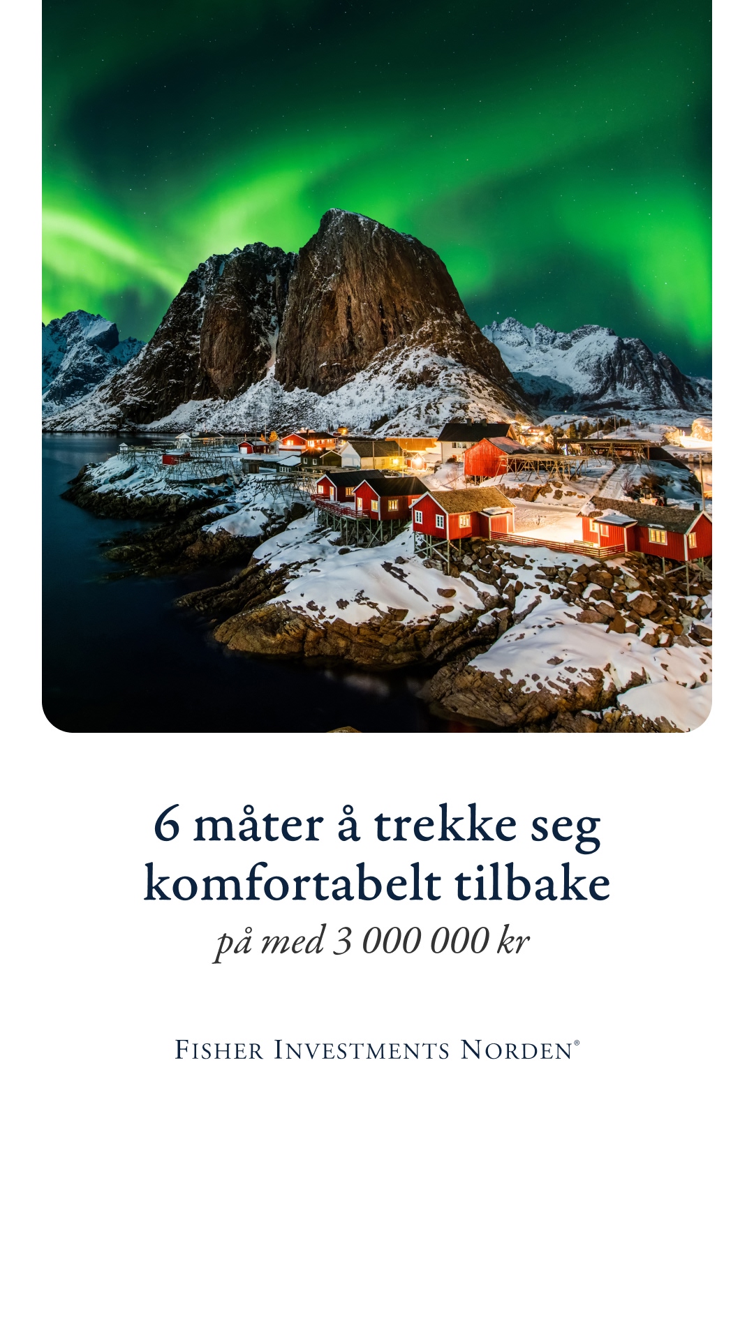 Fisher Investments Norden - Norge Facebook ad