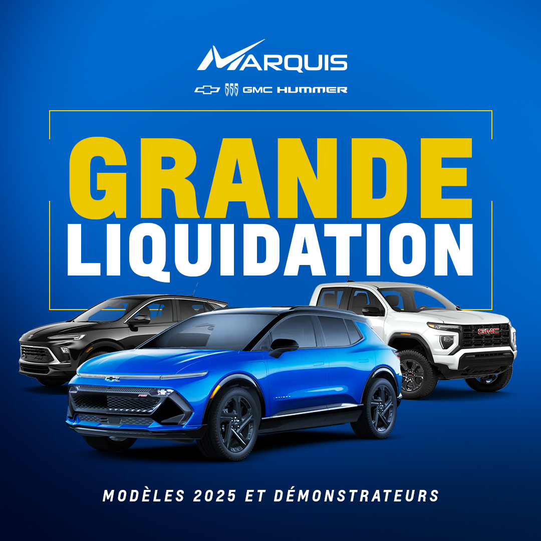 Marquis Automobiles Inc. Facebook ad: LIQUIDATION 2025
