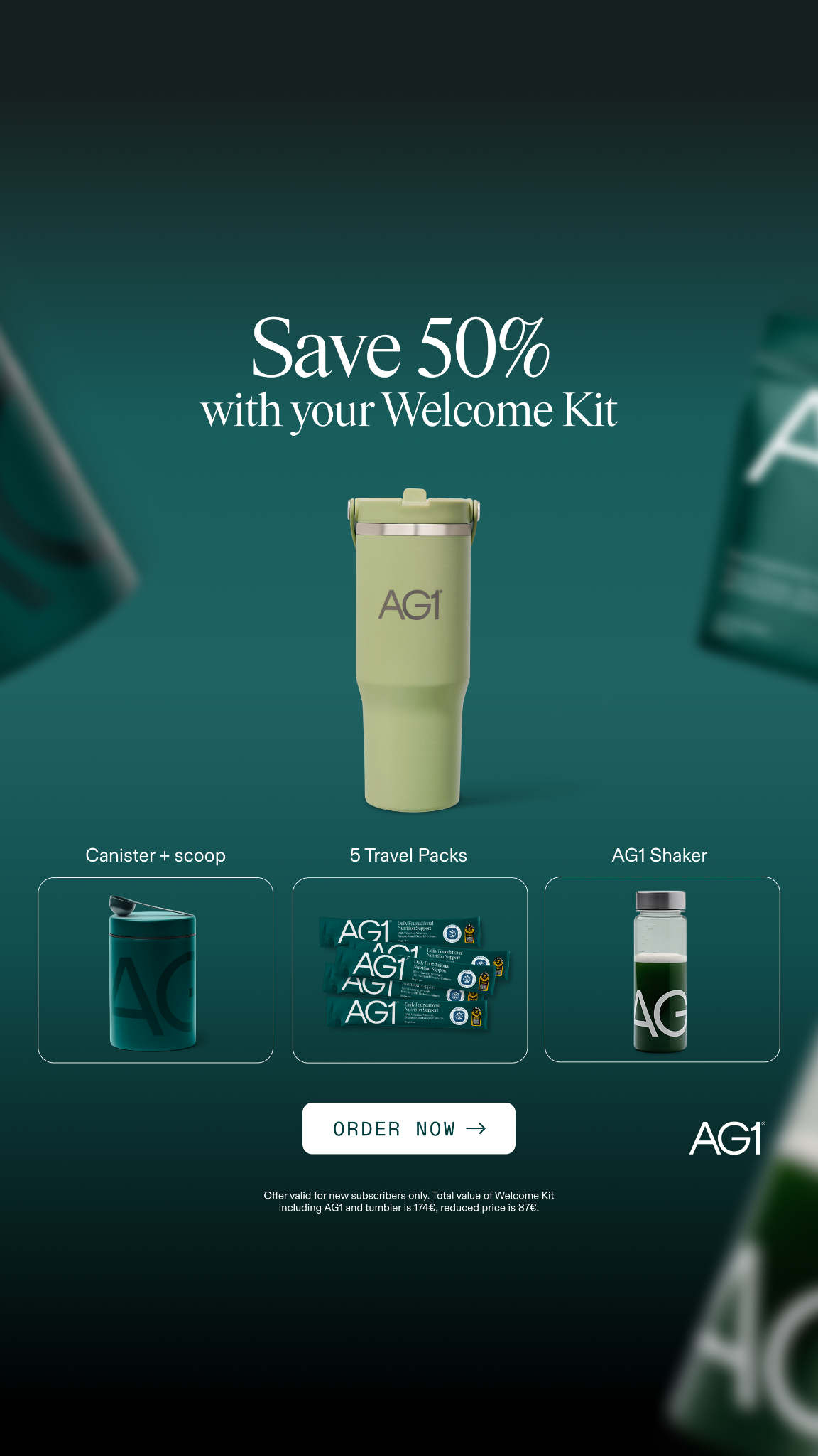 AG1 by Athletic Greens Facebook ad