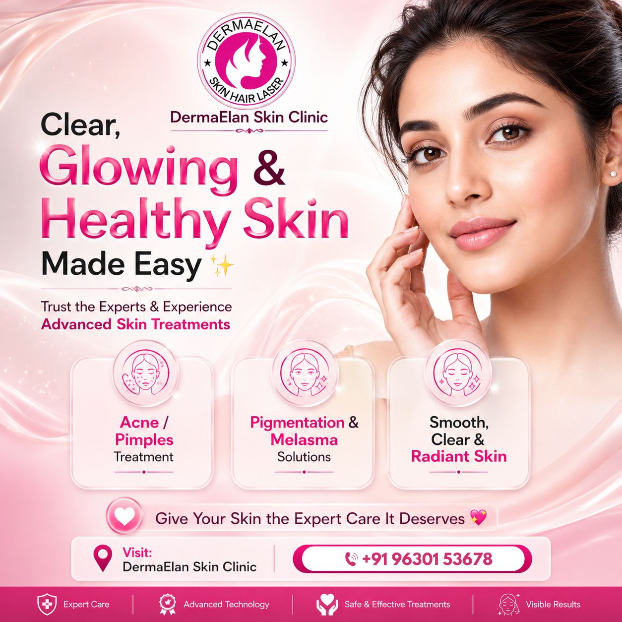 DermaElan Aesthetics Facebook ad
