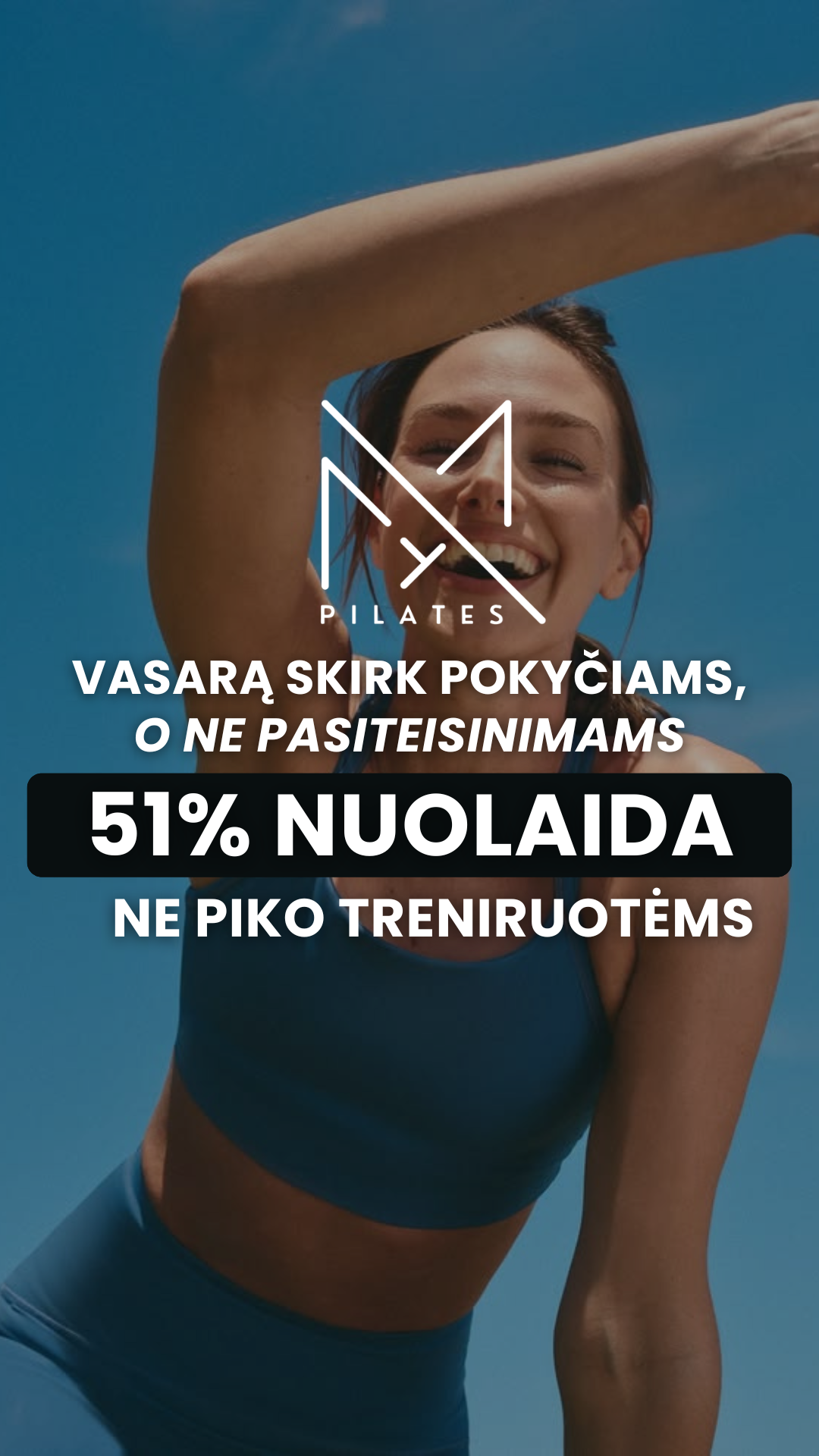 My Pilates Facebook ad