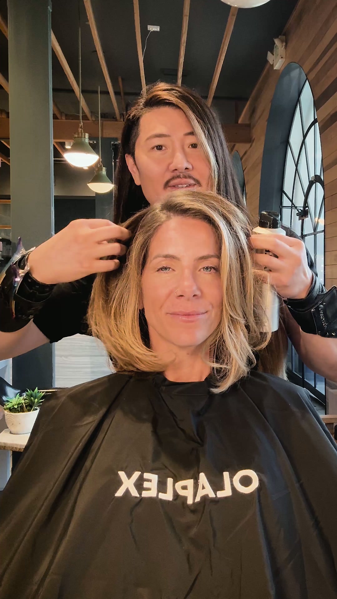 Olaplex Facebook ad: This New Hairspray Reshapes the Rules