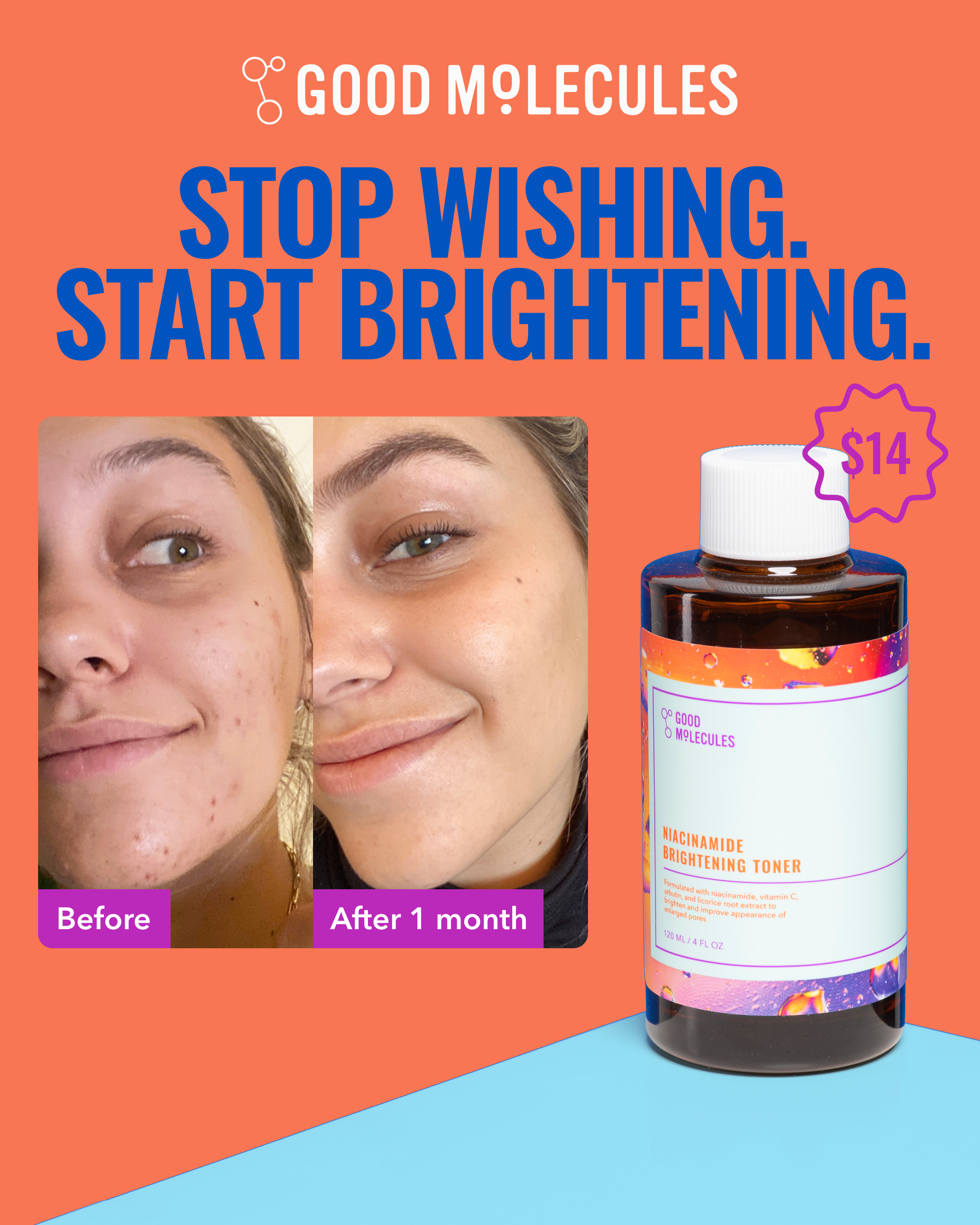 Good Molecules Facebook ad
