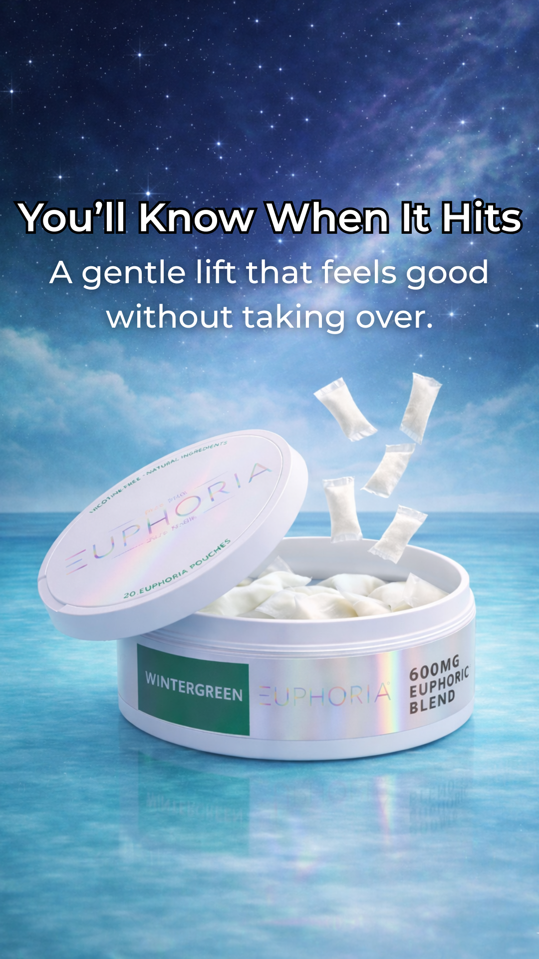 Euphoria Pouches Facebook ad