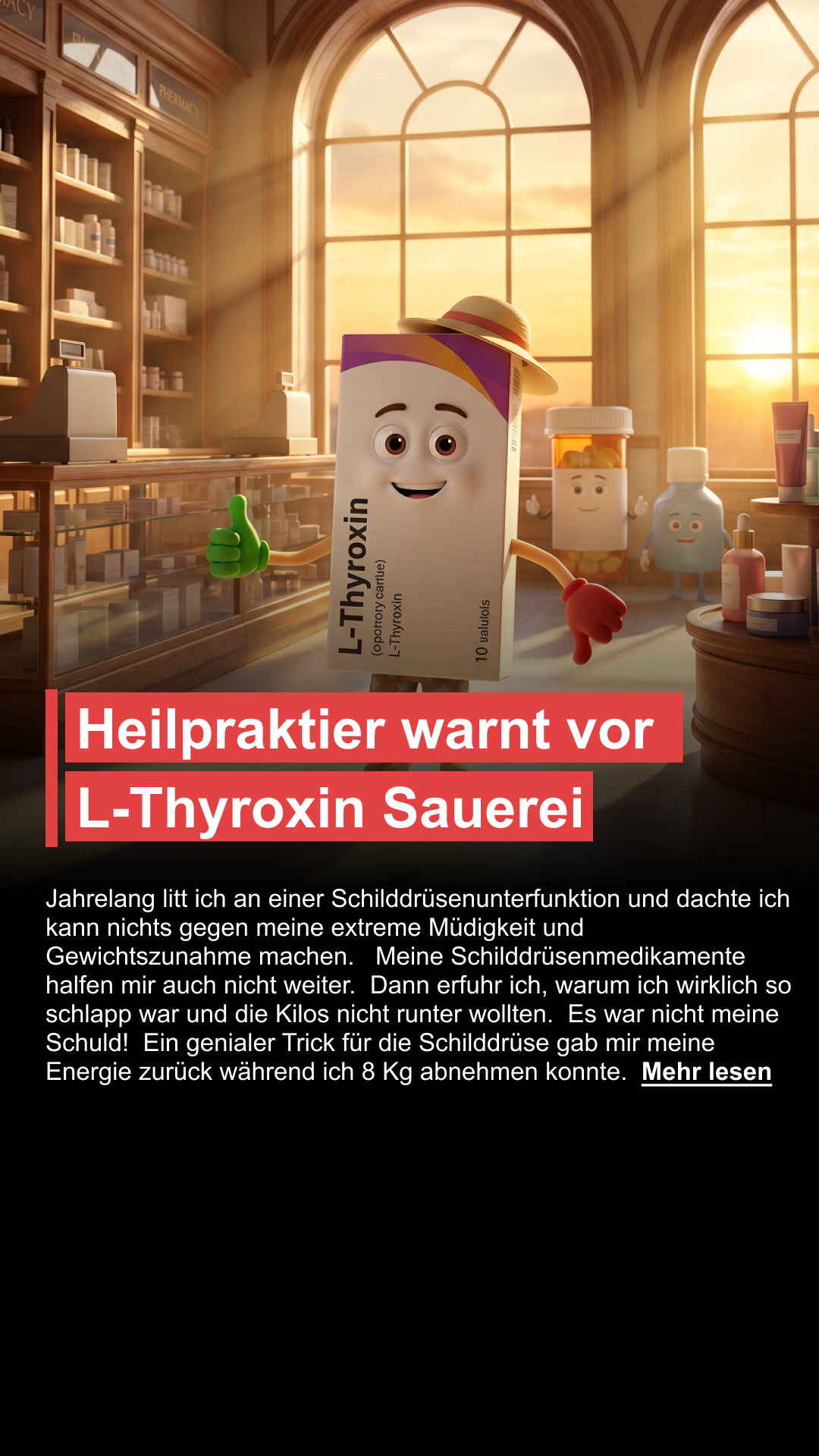 Mission Schilddrüse Facebook ad