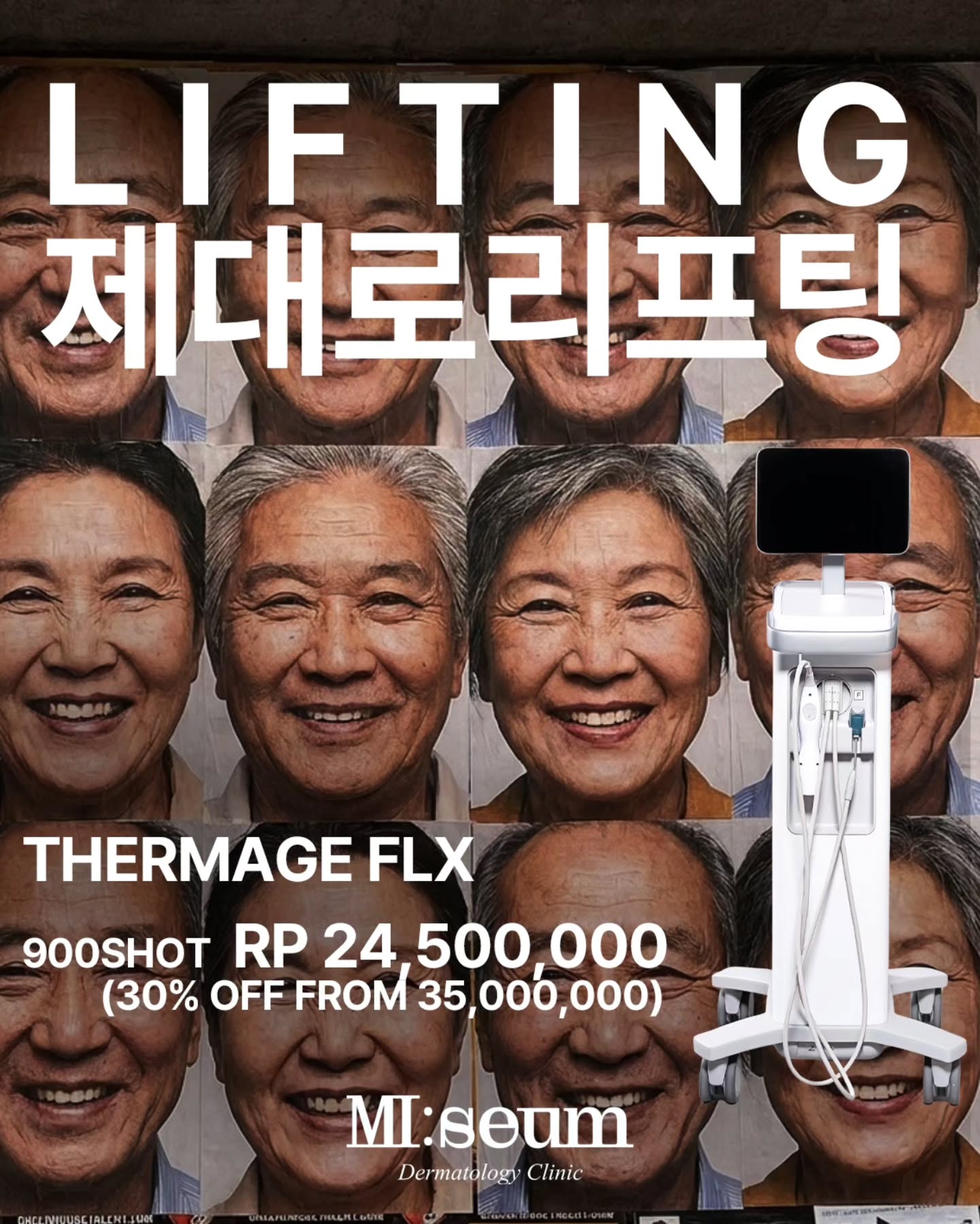 MiseumClinic.id Facebook ad: THERMAGE FLX