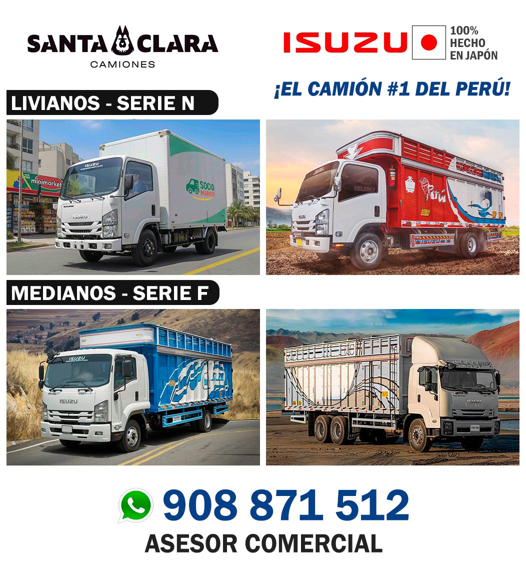 Tienda de Camiones Facebook ad: ¡Adquiere tu camión Isuzu e impulsa tu negocio!