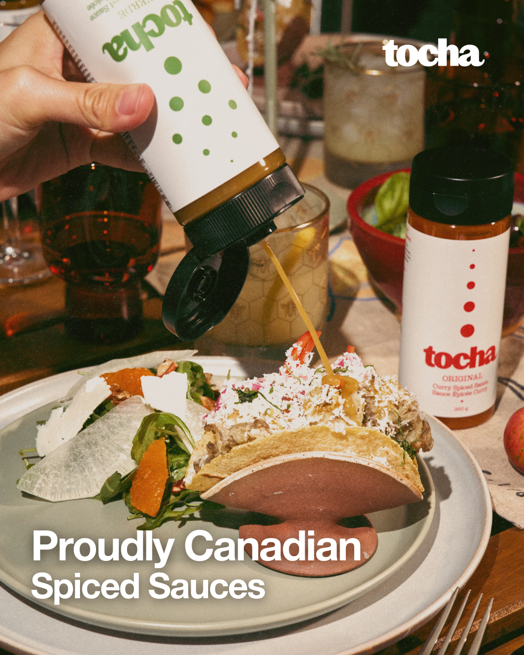Tocha Foods Facebook ad: Tocha Verde