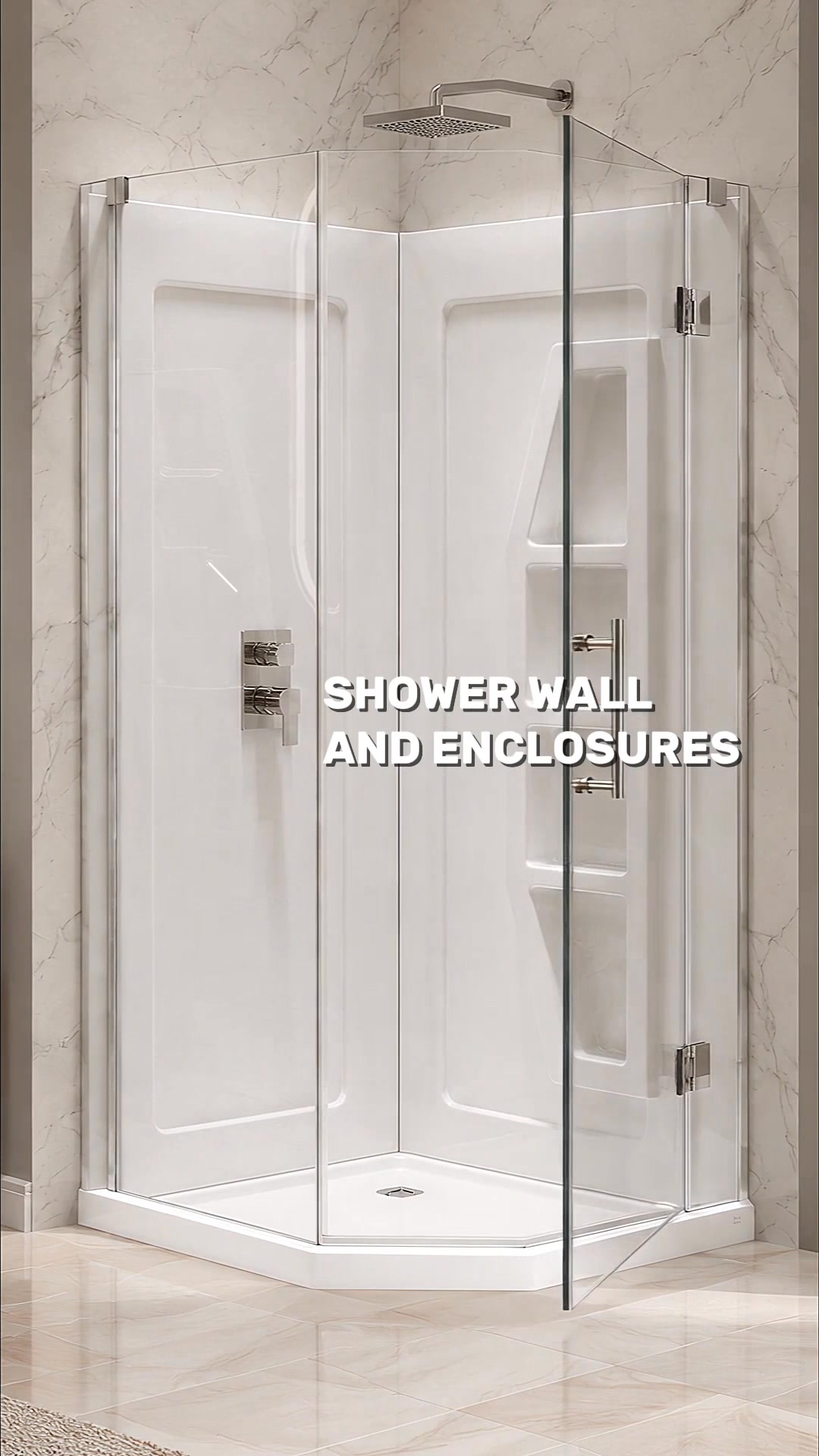 ANZZI Facebook ad: Explore Shower Products