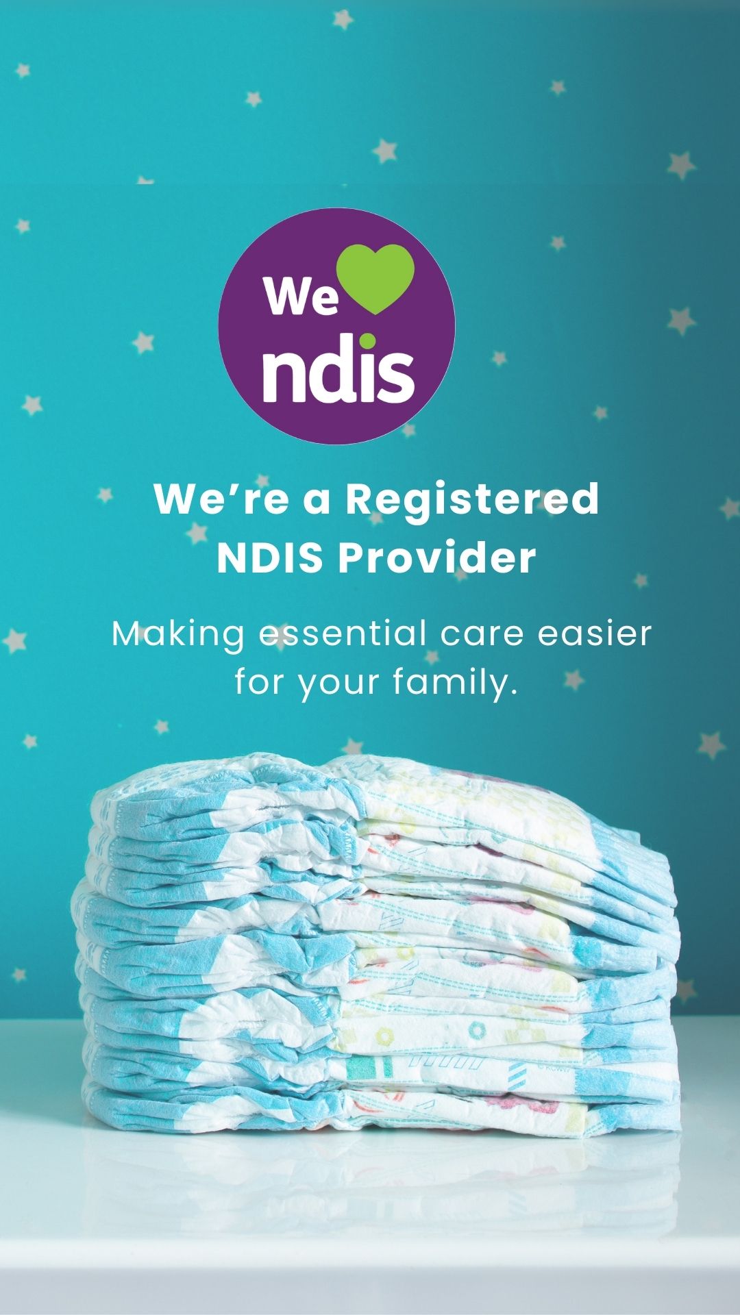 The Nappy Shop Facebook ad from Aug 21, 2025
