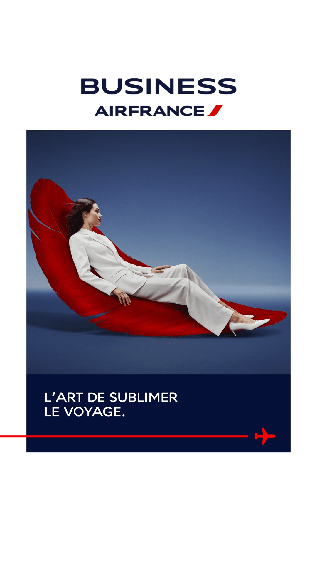 Air France Facebook ad