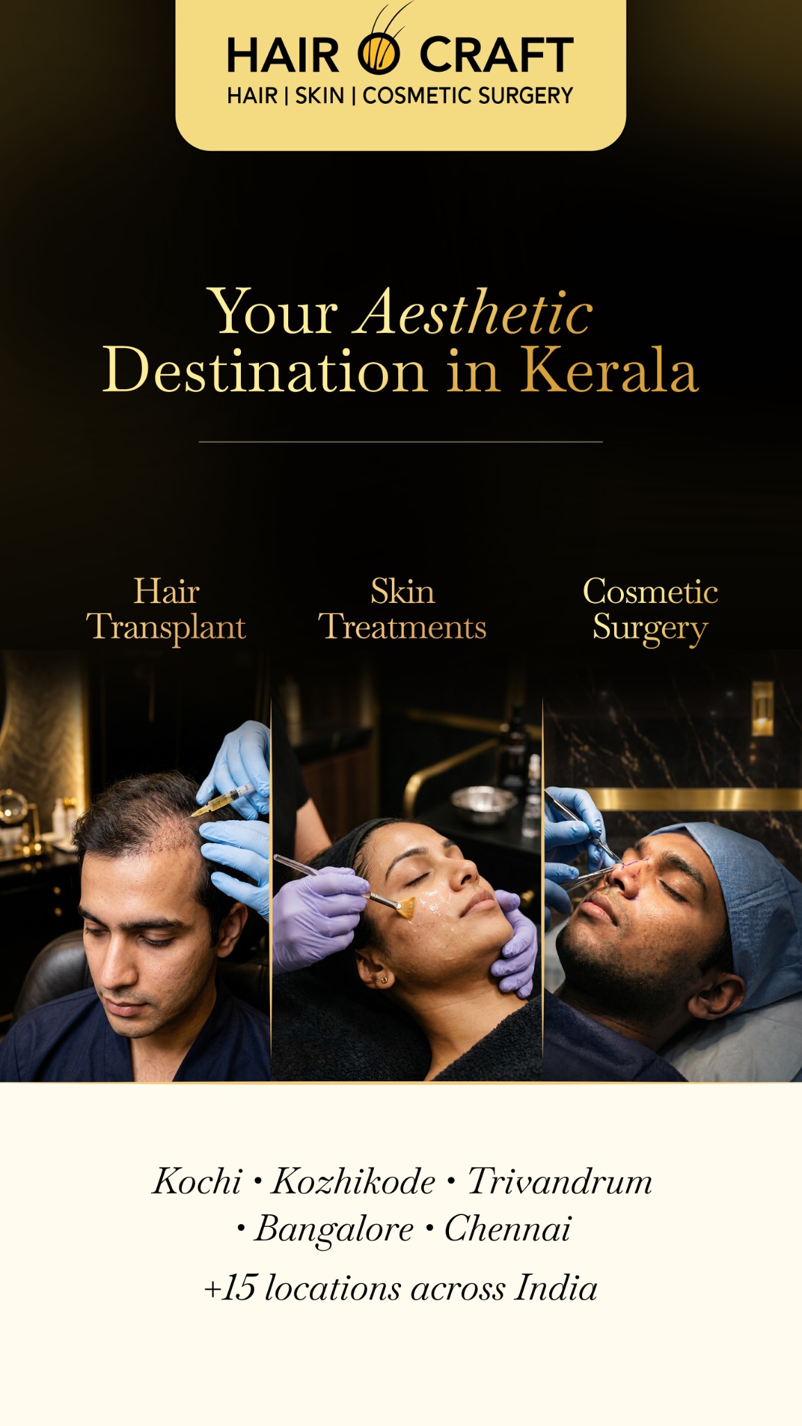 Hair Transplant India Facebook ad