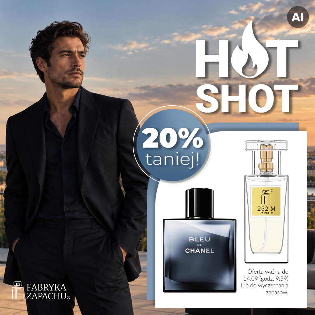 Fabryka Zapachu - perfumy lane Facebook ad: HOT SHOT 50 ml perfum o 25% stężeniu…