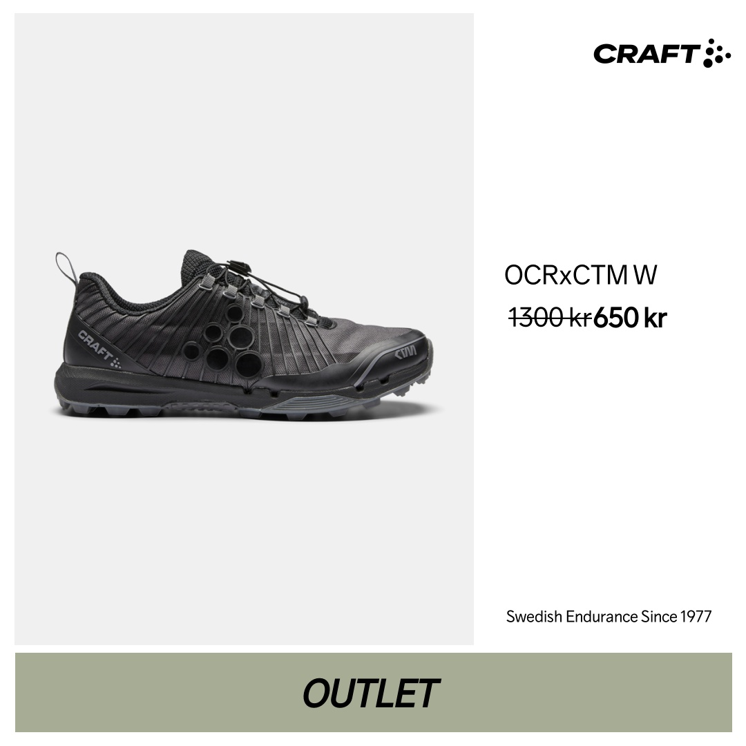 Craft Sportswear DK Facebook ad: Fyld din træningsgarderobe op med favoritter til…