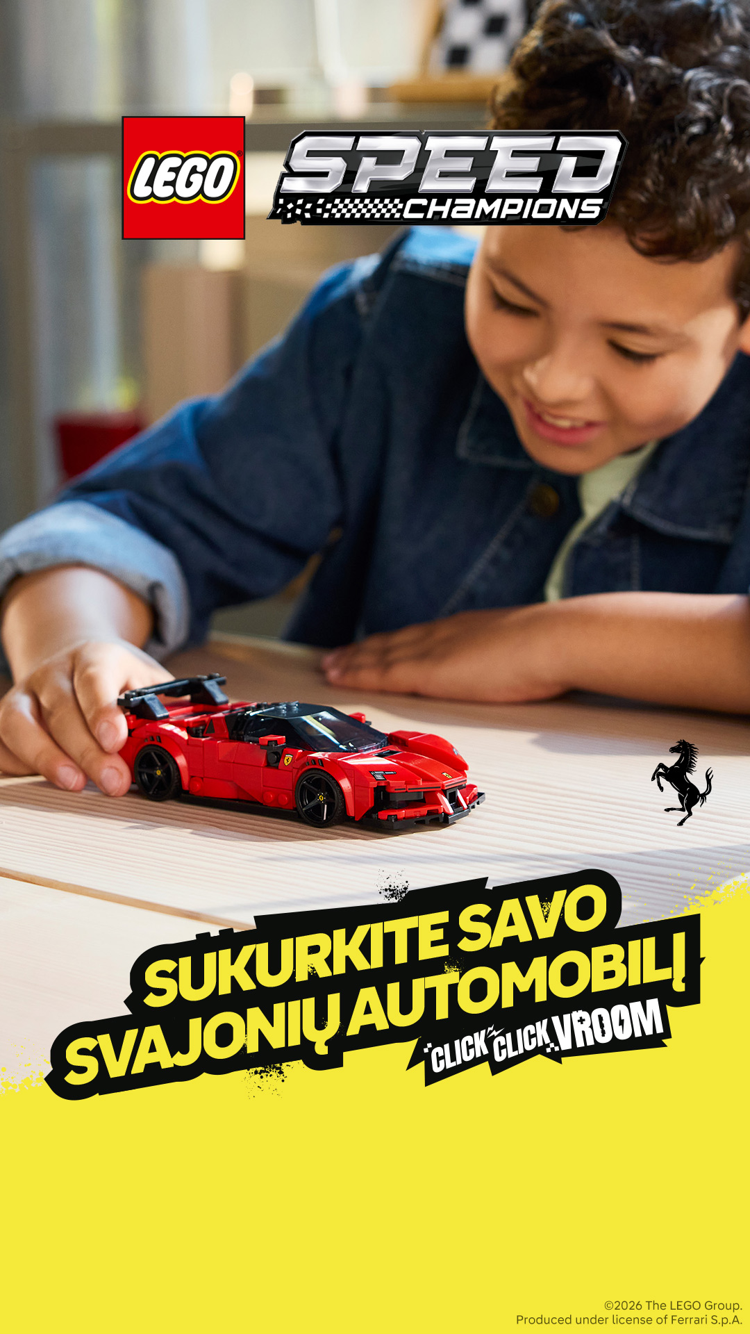 Senukai Facebook ad