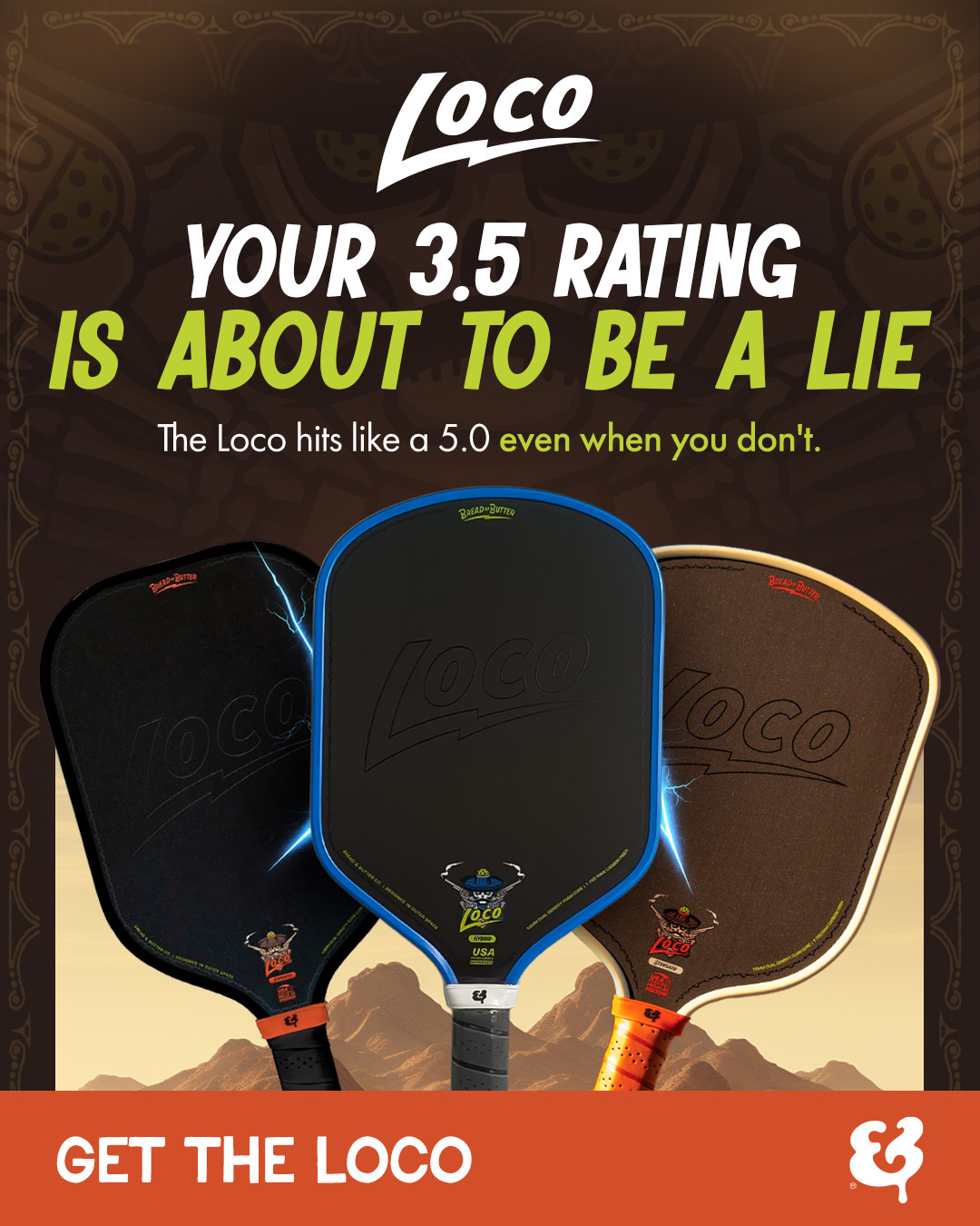 Bread and Butter Pickleball Facebook ad