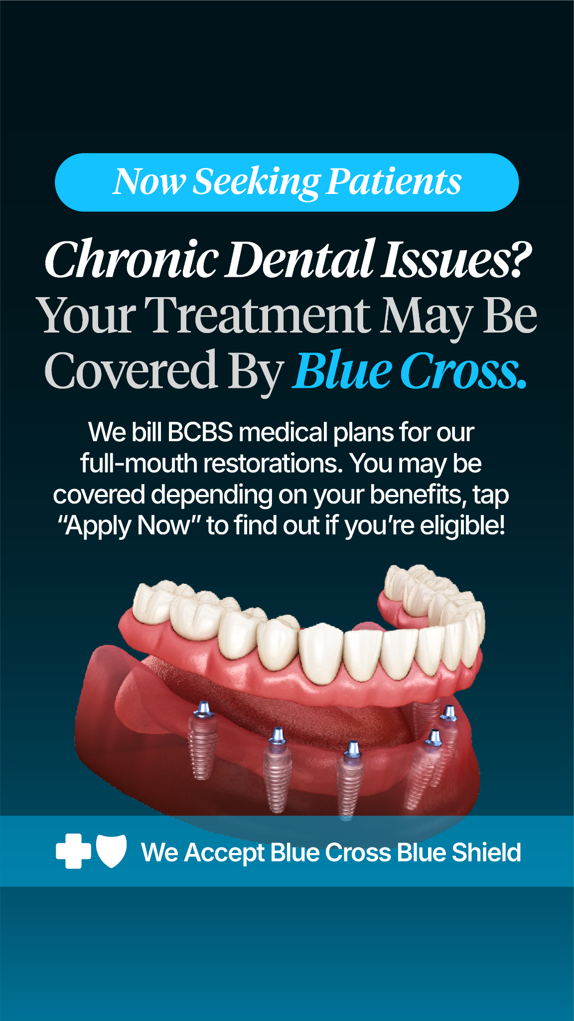 Healthy Smiles of La Grange Facebook ad from Oct 3, 2025