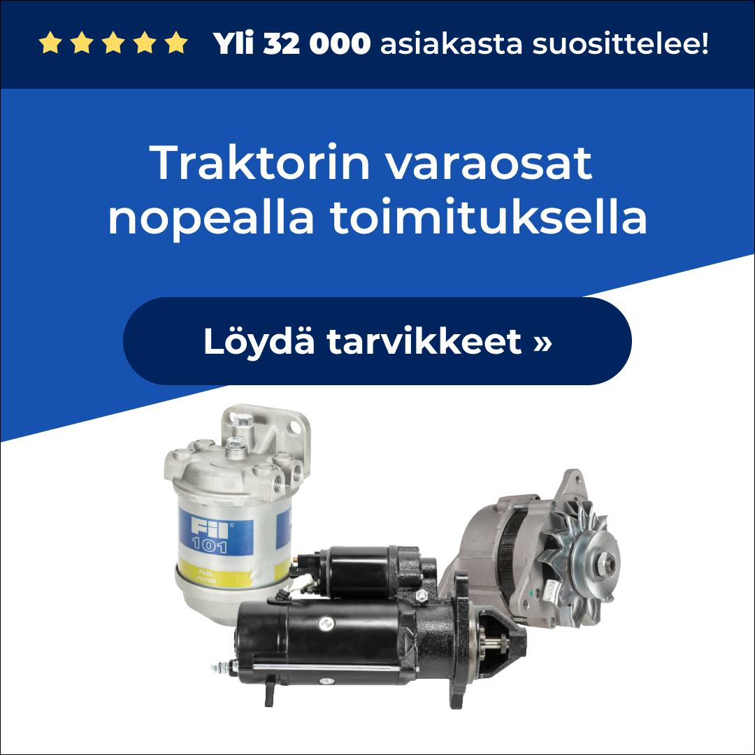 Virtasenkauppa.fi Facebook ad: Traktorin omistaminen on välineurheilua!