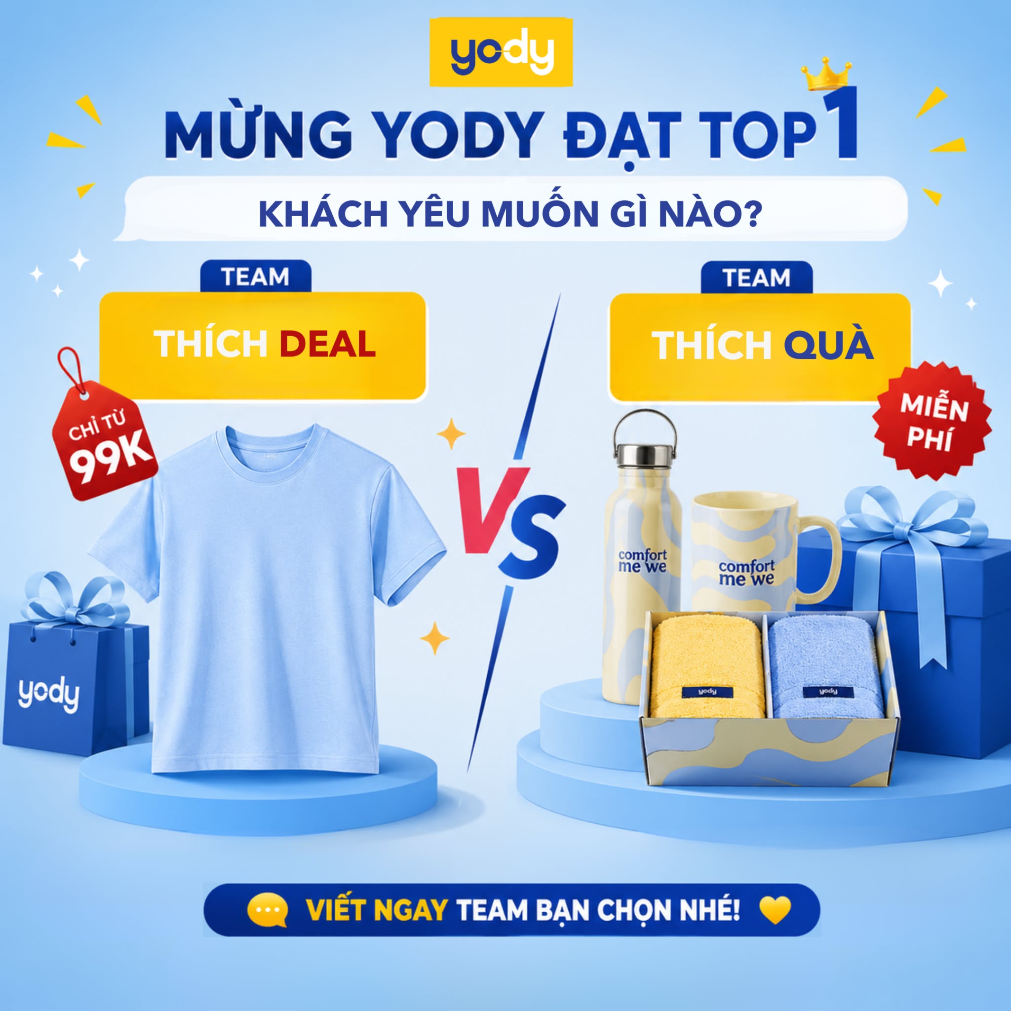 YODY Facebook ad