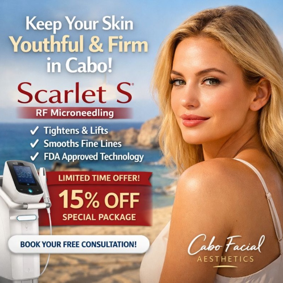 Cabo Facial Aesthetics Facebook ad