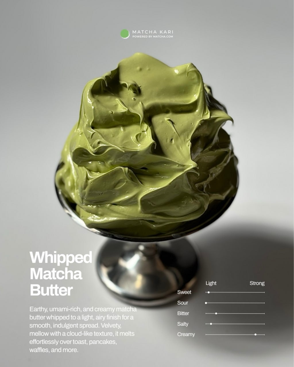Matcha.com Facebook ad: Eat breakfast like a happy champ!