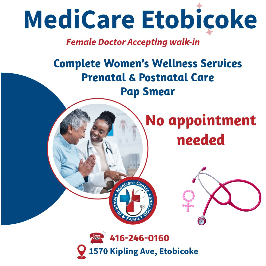 MediCare Clinic & Richview Pharmacy Facebook ad: MediCare Etobicoke