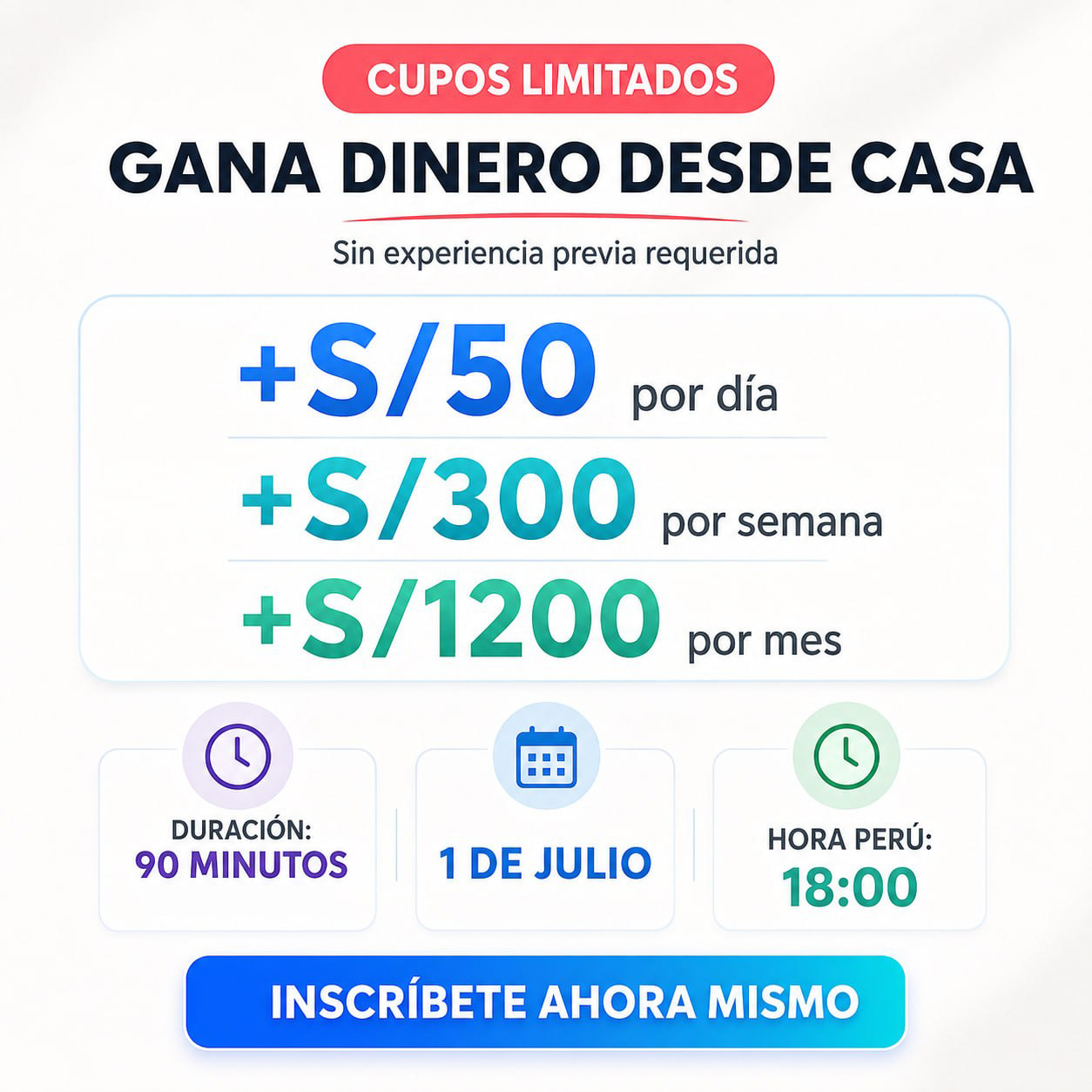 Gregory Patel Facebook ad: Te invitamos a formar parte de una de…