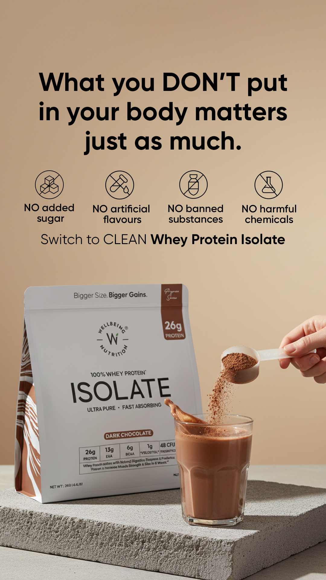 Wellbeing Nutrition Facebook ad