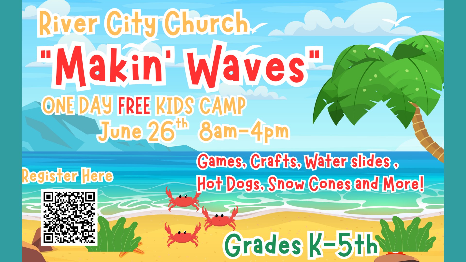 River City Church AZ Facebook ad: River City Kids 2026 One Day Fun Day - River City Church