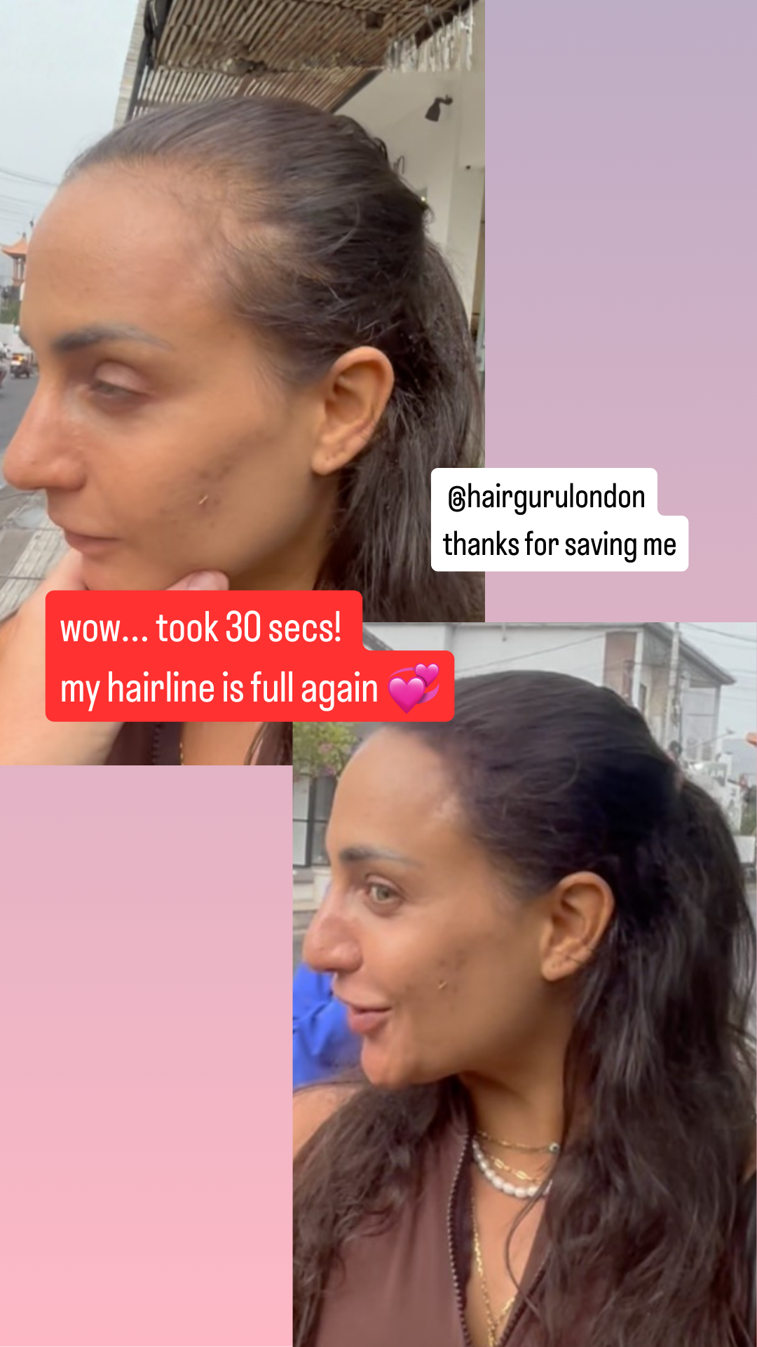 Hair Guru London Facebook ad