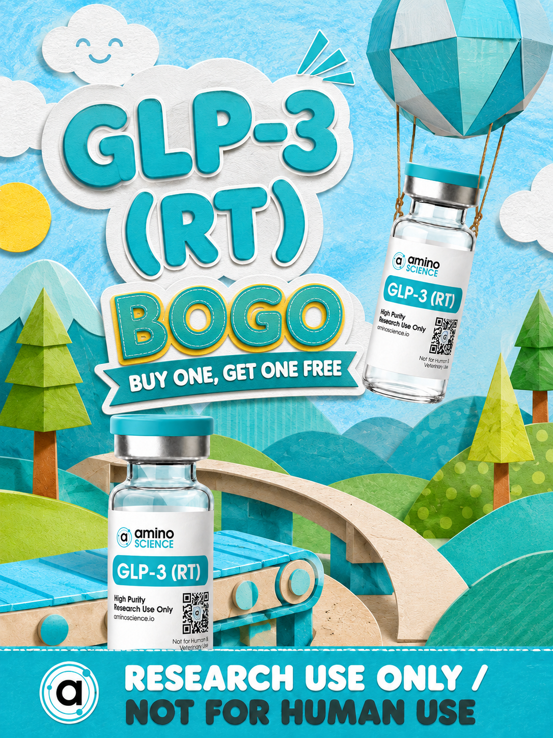 Amino Science Labs Facebook ad