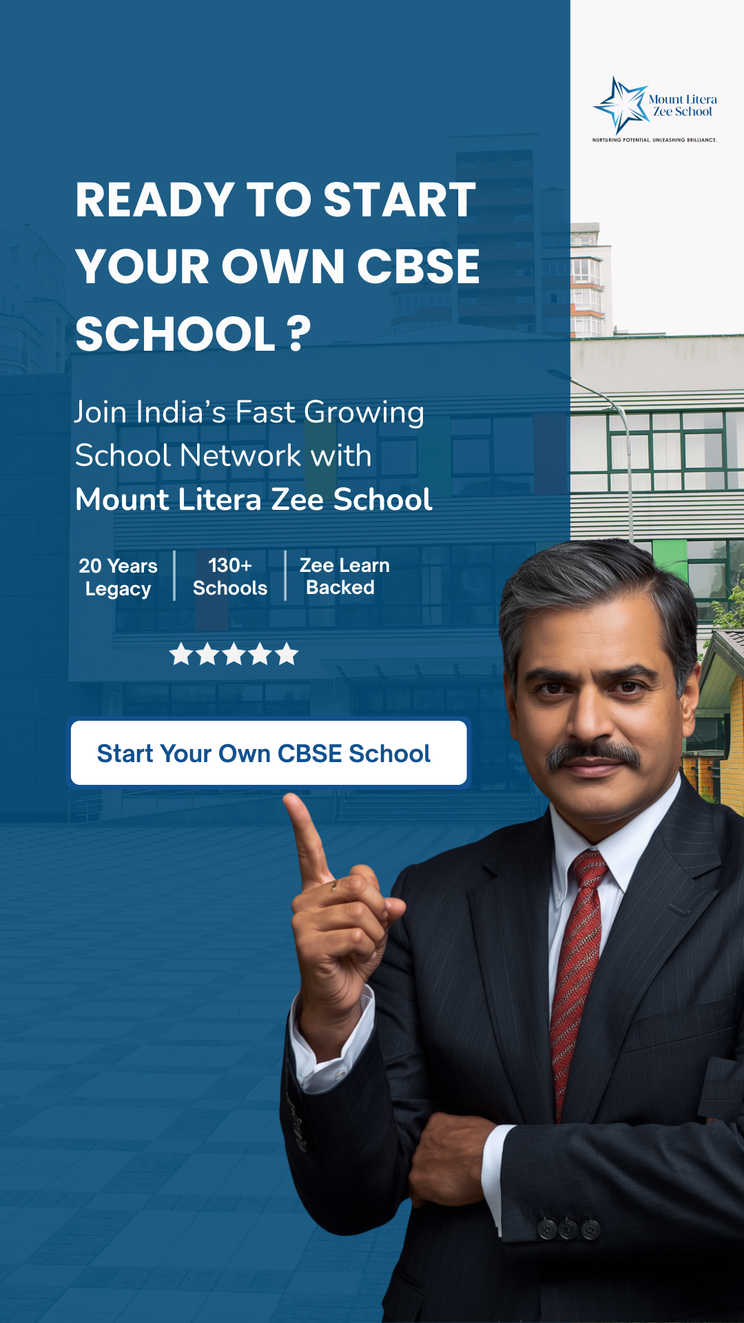 Mount Litera Zee School Facebook ad
