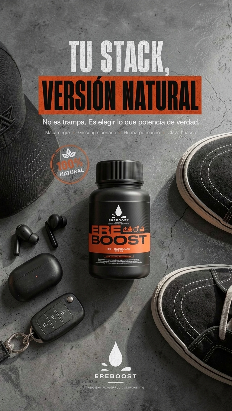 Ereboost Facebook ad: Tu stack, versión natural