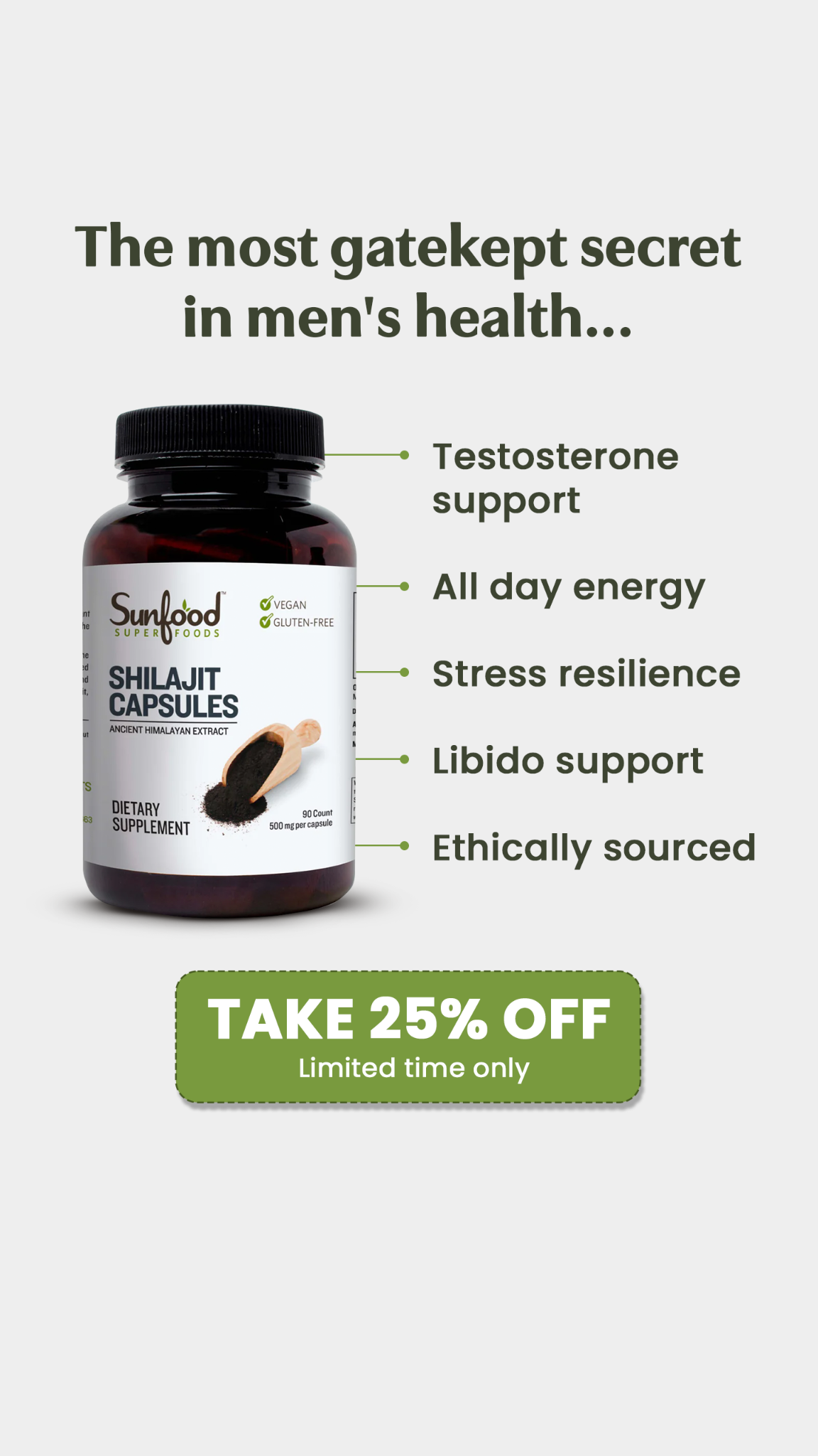 Sunfood Superfoods Facebook ad