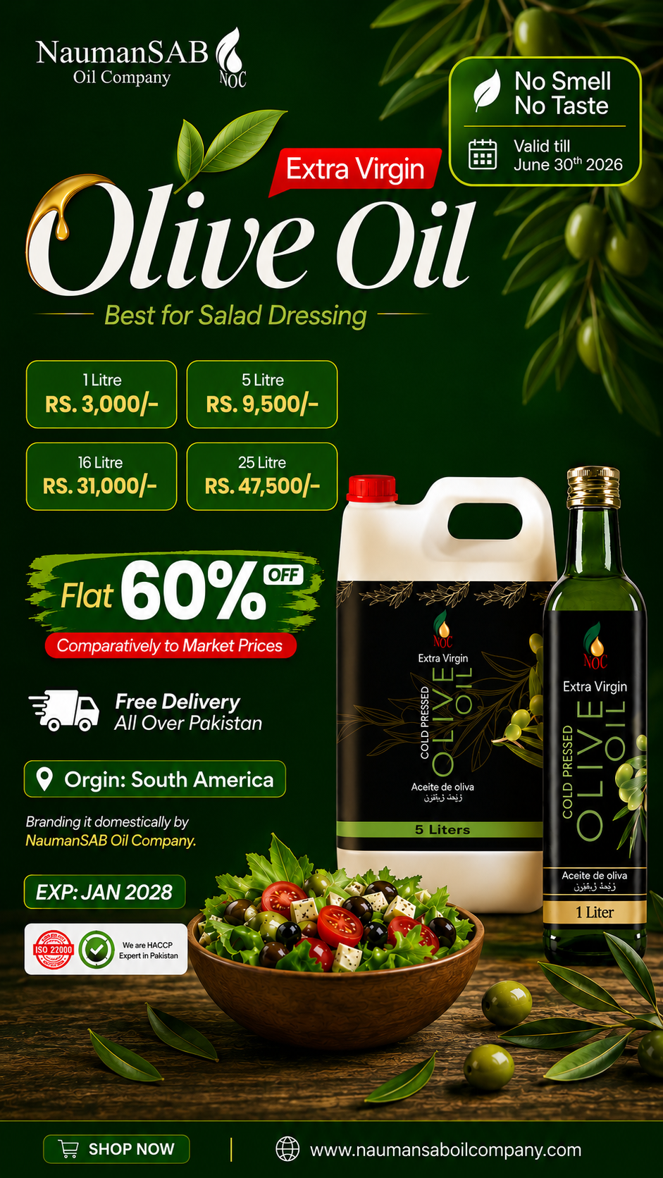 NaumanSab Oil Company Facebook ad