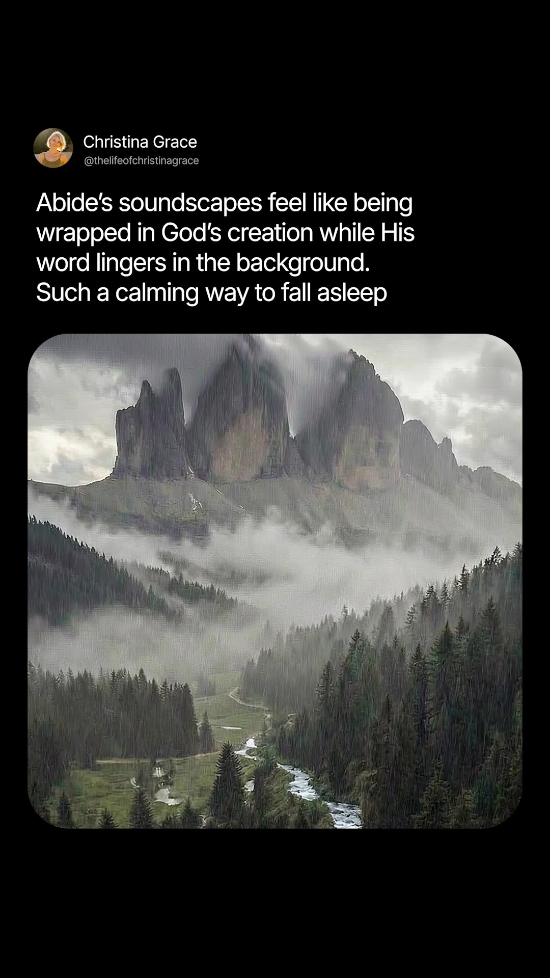 Abide from Guideposts Facebook ad: Grow closer to God with Abide