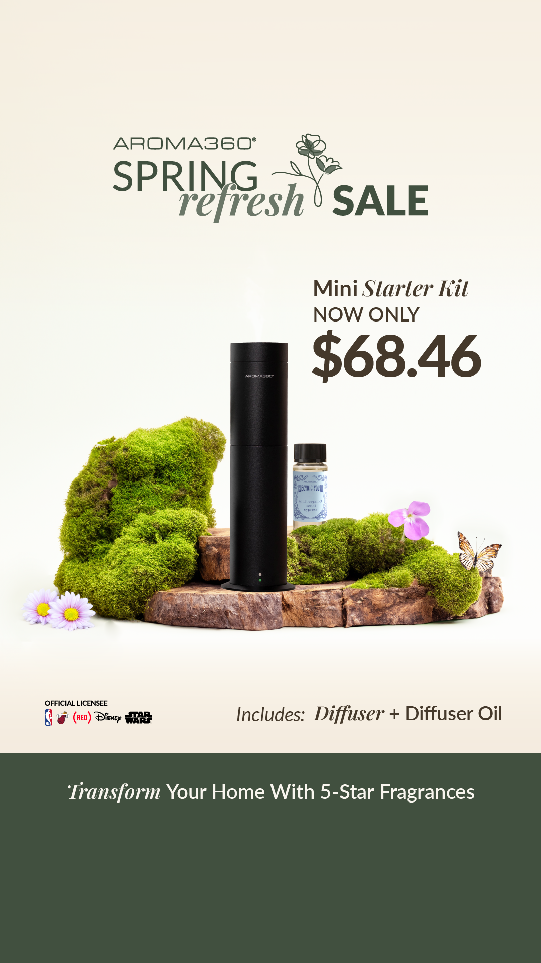 Aroma360 Facebook ad