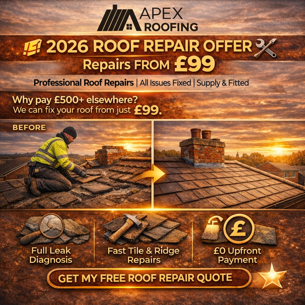 Apex Roofing Facebook ad