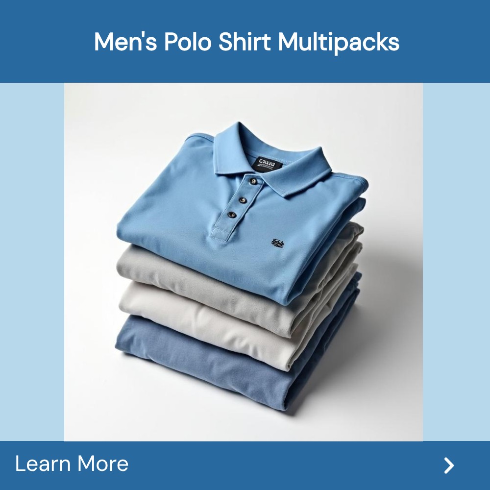 FAQInsider Pulse Facebook ad: Men's Polo Shirt Multipacks