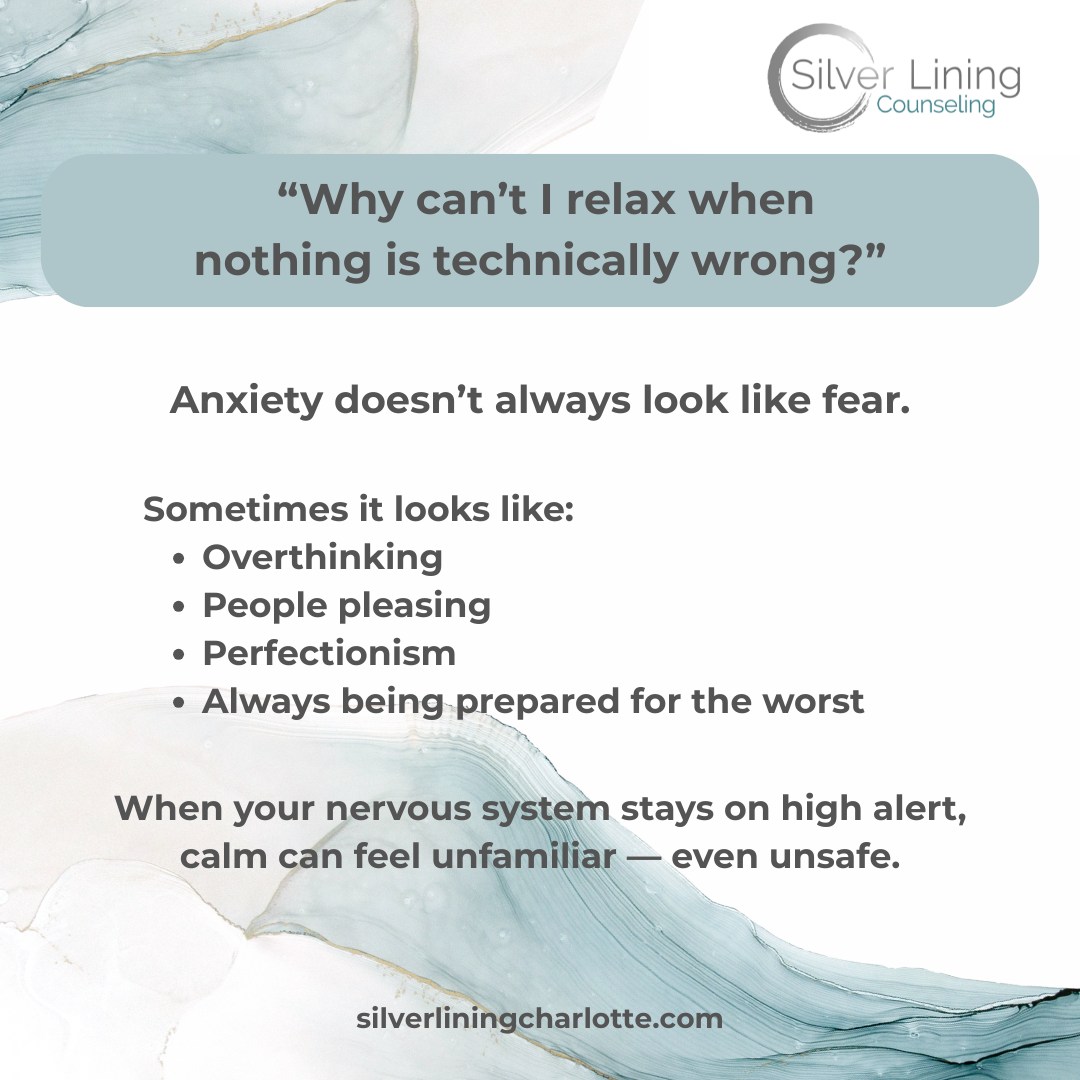 Silver Lining Counseling Facebook ad: A private mental health practice in Charlotte, NC…