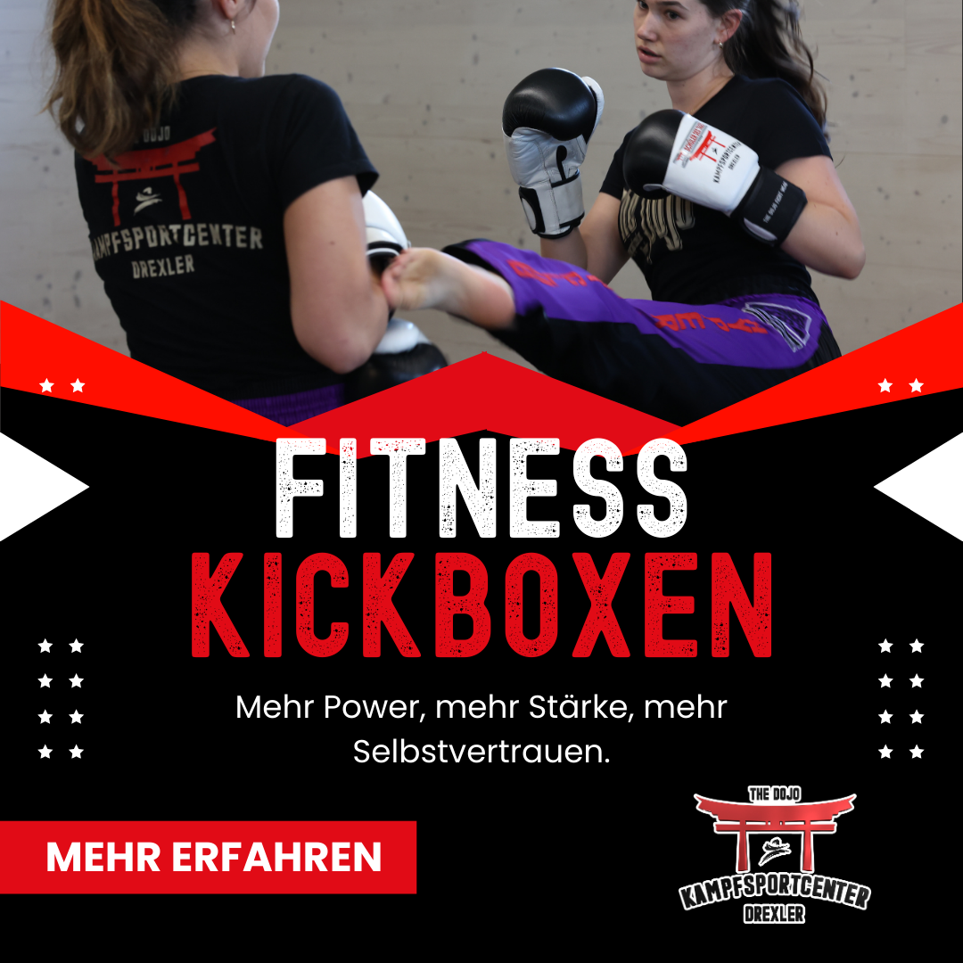 Kampfsportcenter Drexler The Dojo Alzey Facebook ad: Fitness Kickboxen, fit werden & verteidigen können